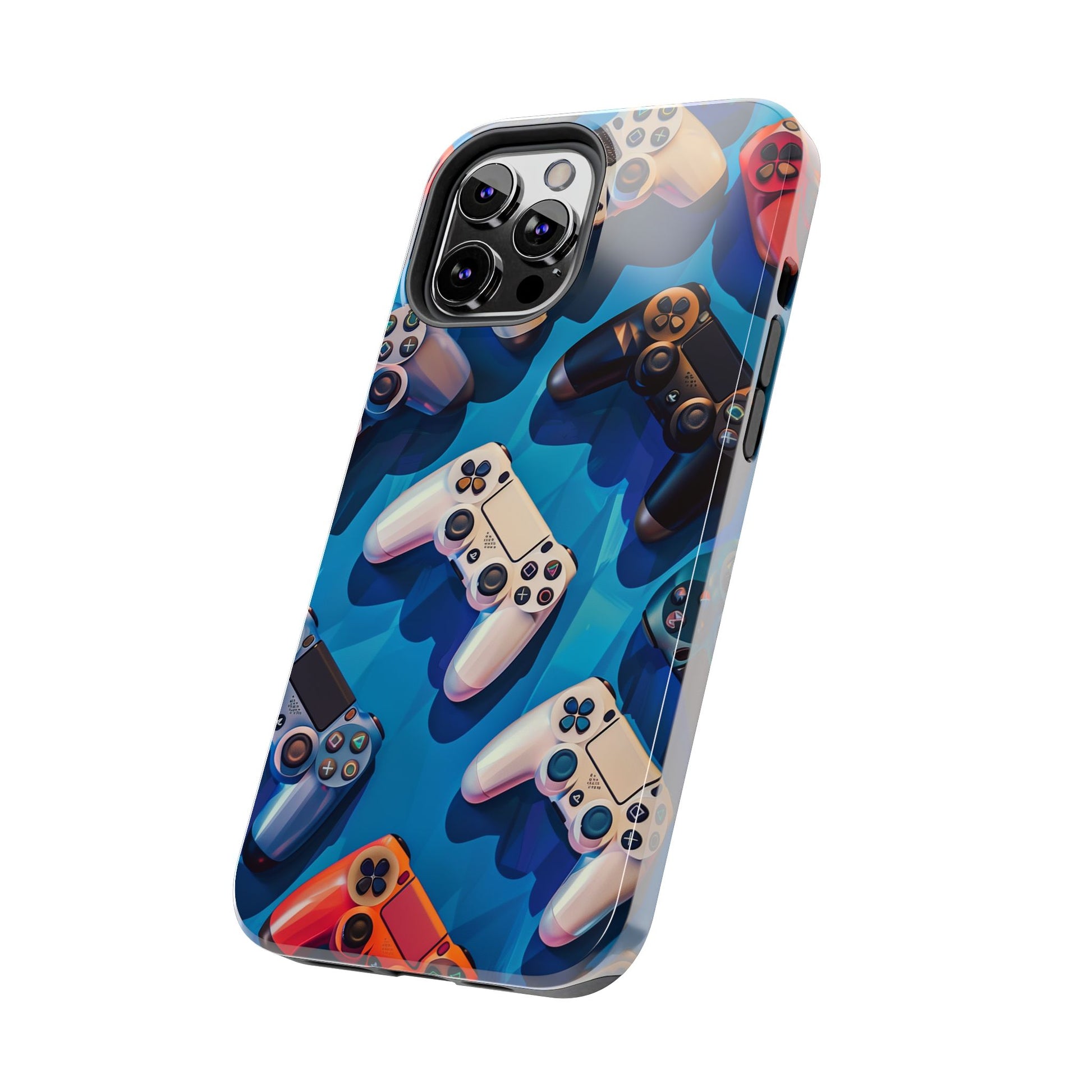 Video Game Controllers iPhone Case - Gamer Tough Phone Cover - Modern Gaming