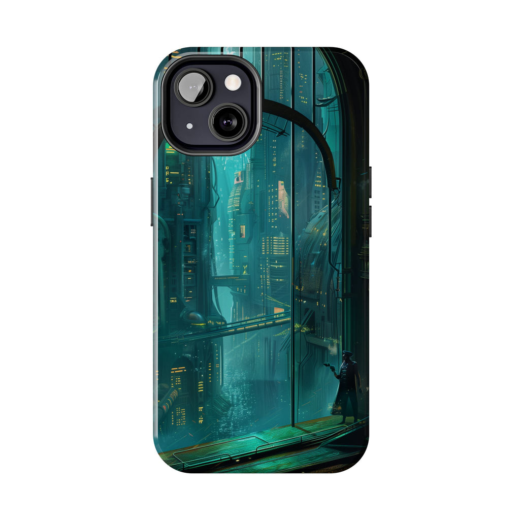 BioShock Inspired Phone Case - Underwater Art Deco City - Gaming Phone Cover - Unique Video Game Accessory
