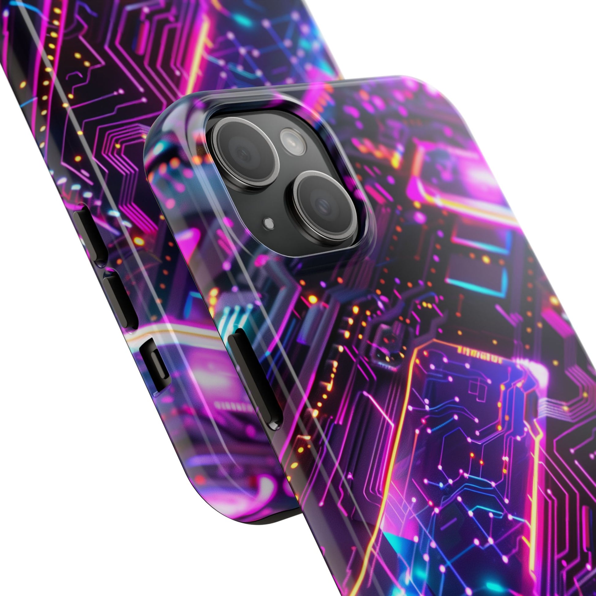Circuit Board Phone Case, Futuristic Circuit Phone Case, High-Tech Gift, Custom Sci-Fi Phone Case, iphone 15 pro max