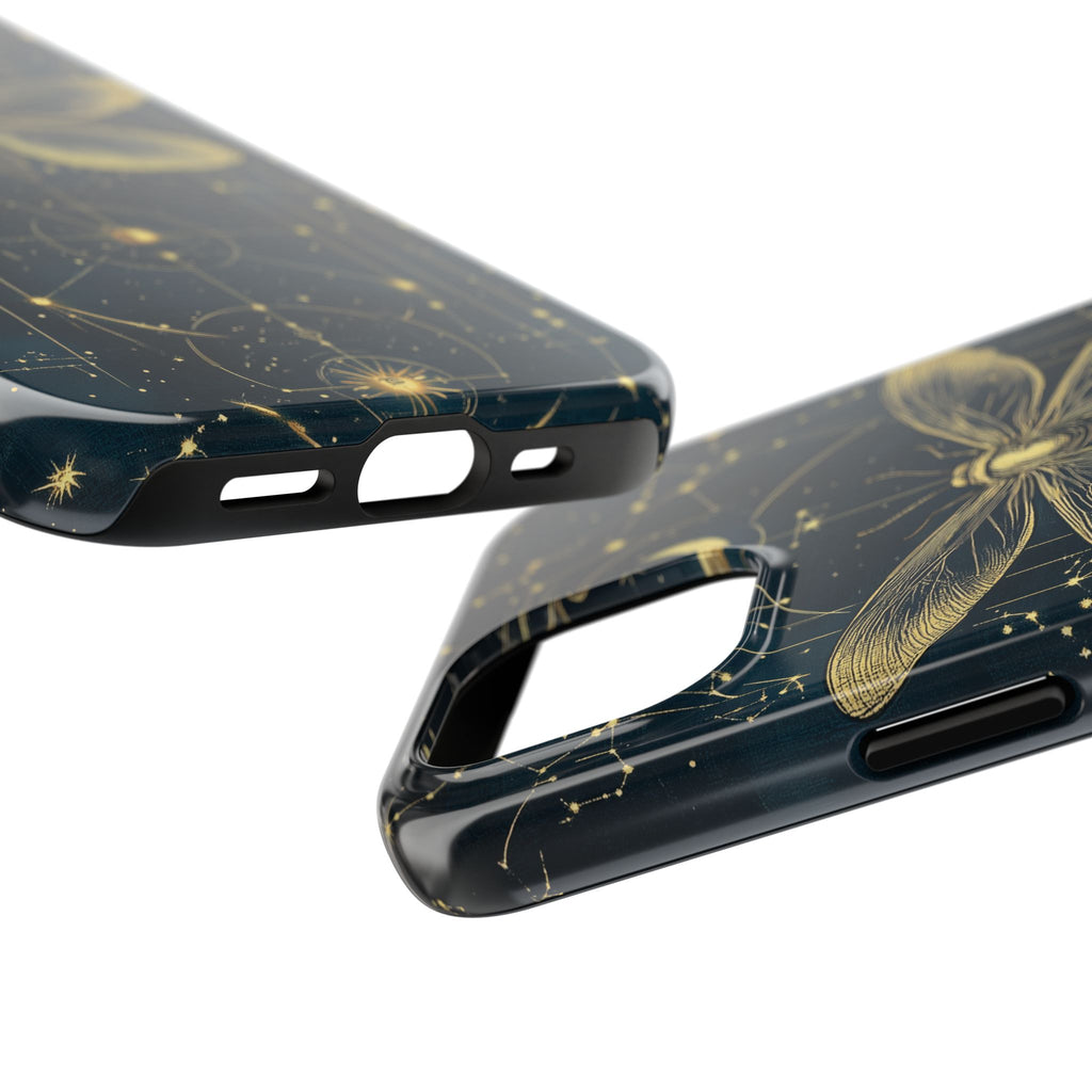 Celestial Dark Academia Phone Case Magical Moth Astrology Witchcraft Esoteric Entomology Nature Art Phone 13 14 15 Pro Max Samsung
