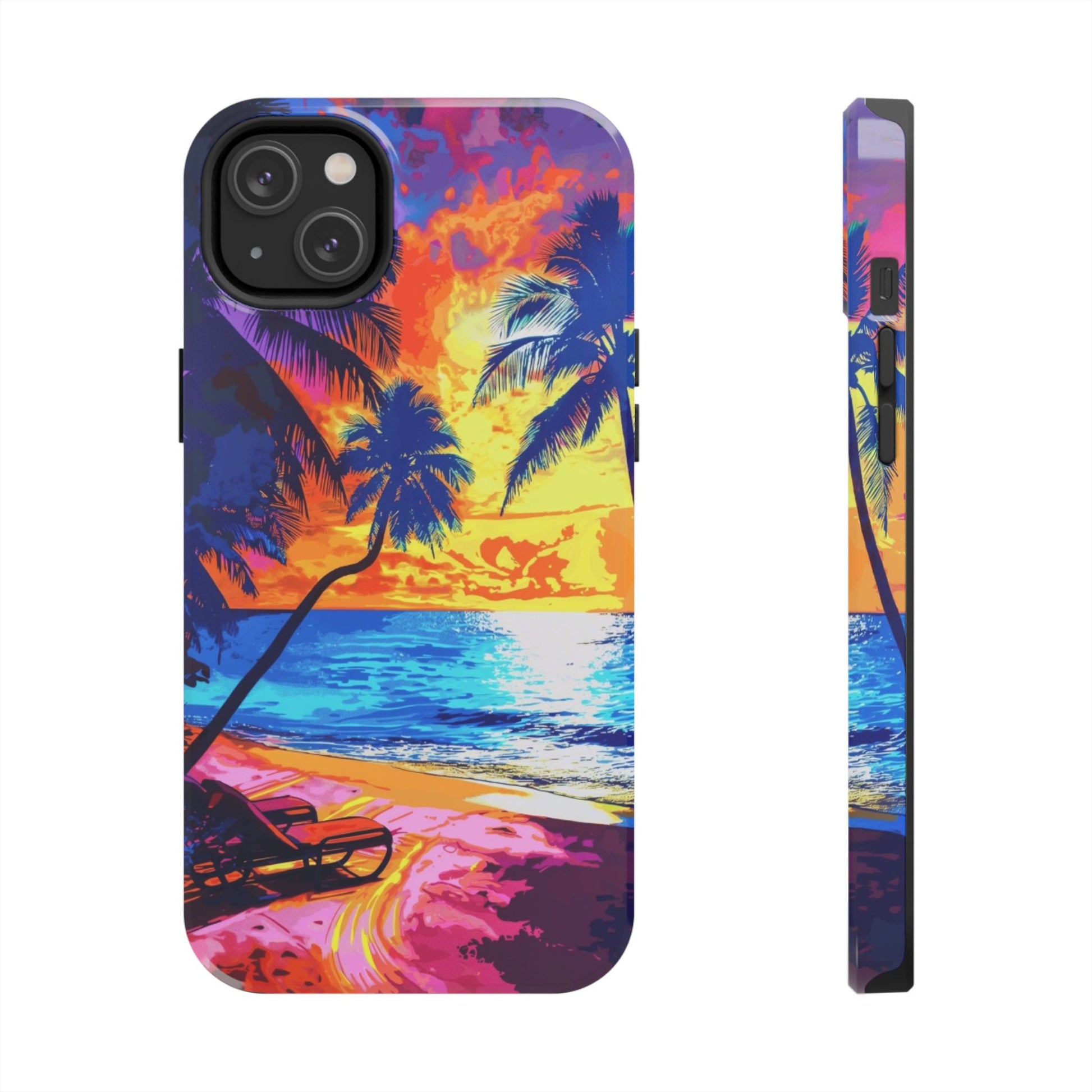 Sunset Bliss: Lisa Frank Style Phone Case