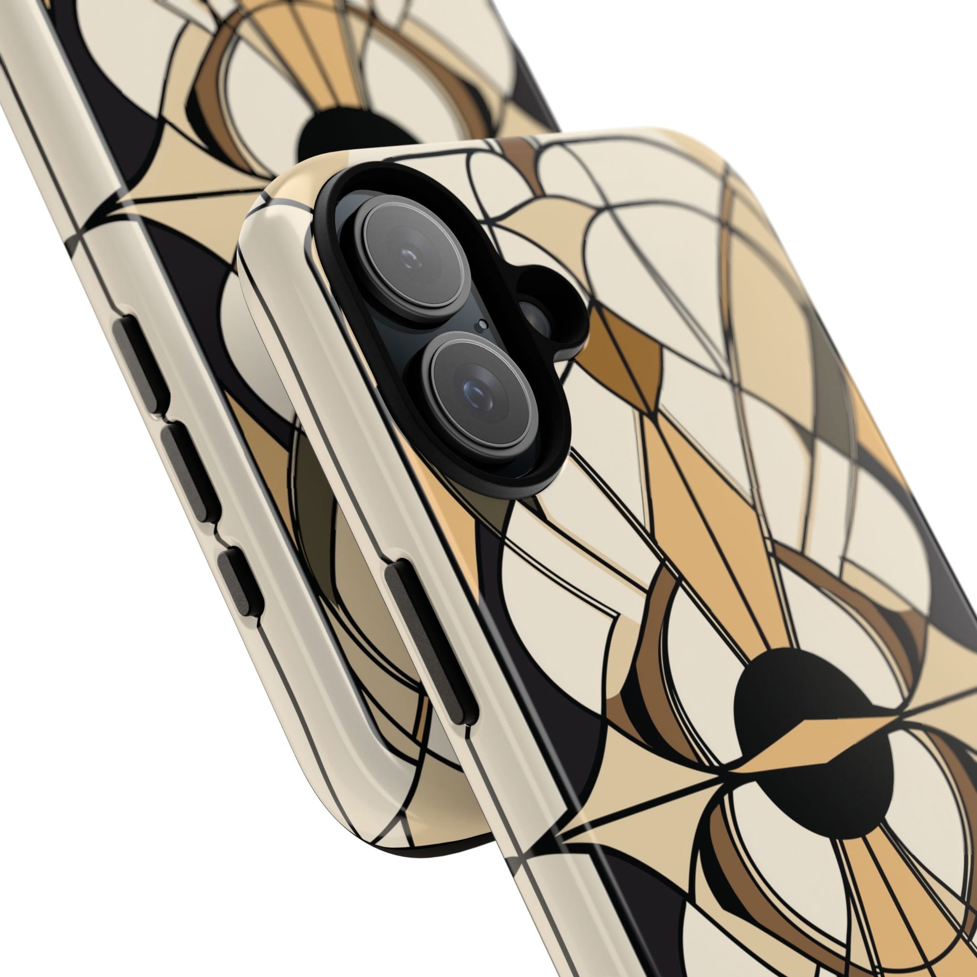 Geometric Phone Case Art Deco Design Frank Lloyd Wright Stained Glass Prairie Style Stylish iphone 13 14 15 16 Pro Max Plus Galaxy