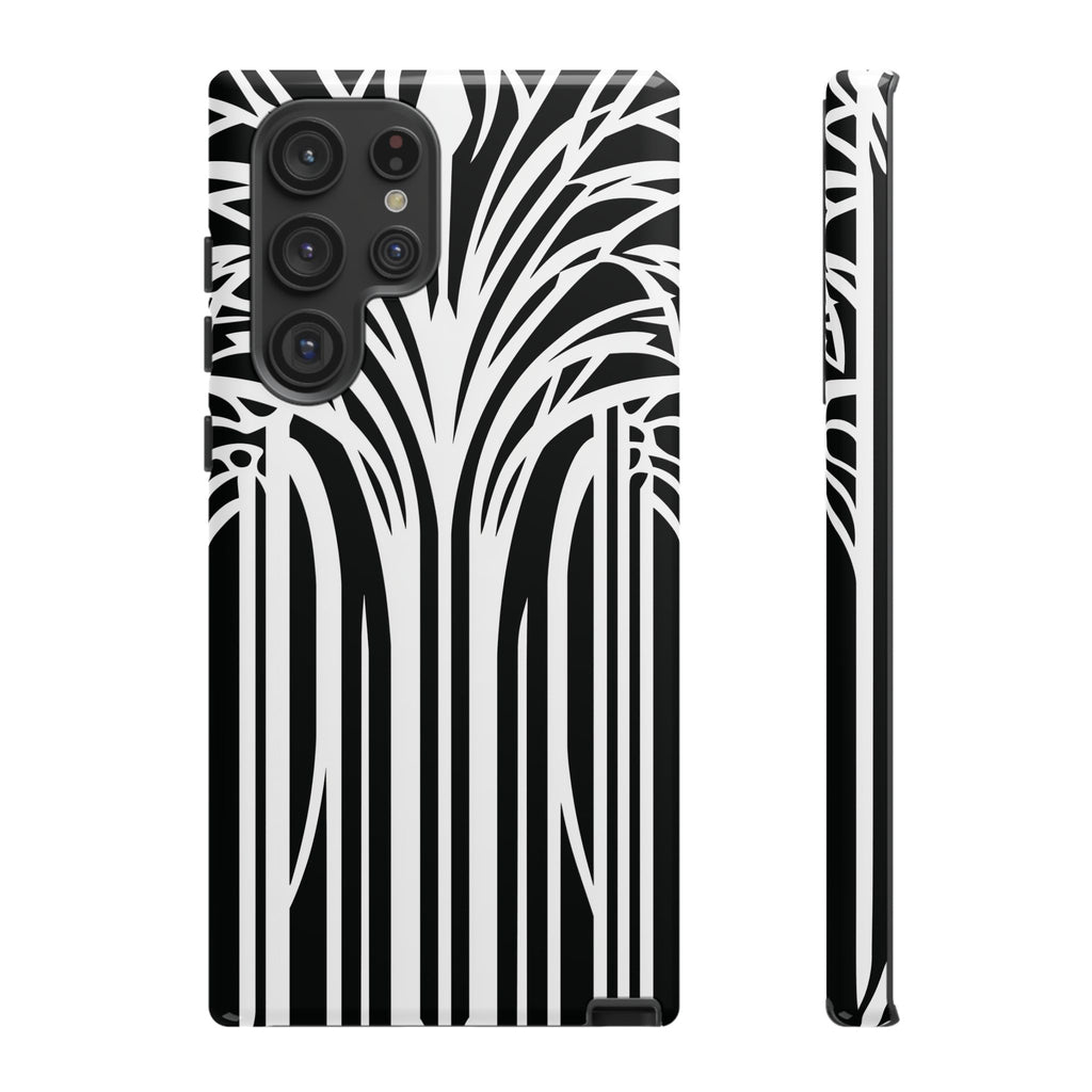 Blank White Art Deco Palm Tree Phone Case Design Lempicka Frank Lloyd Wright Prairie Style Stylish iphone 13 14 15 16 Pro Max Plus Galaxy