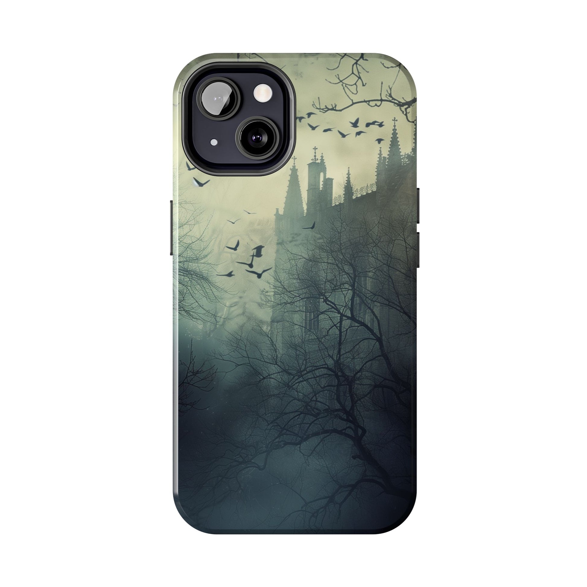Gothic Architecture Phone Case, Dark Academia Phone Case, Moon and Tarot Case, Halloween Spooky Season, Dark Academia iPhone 15 Pro Max