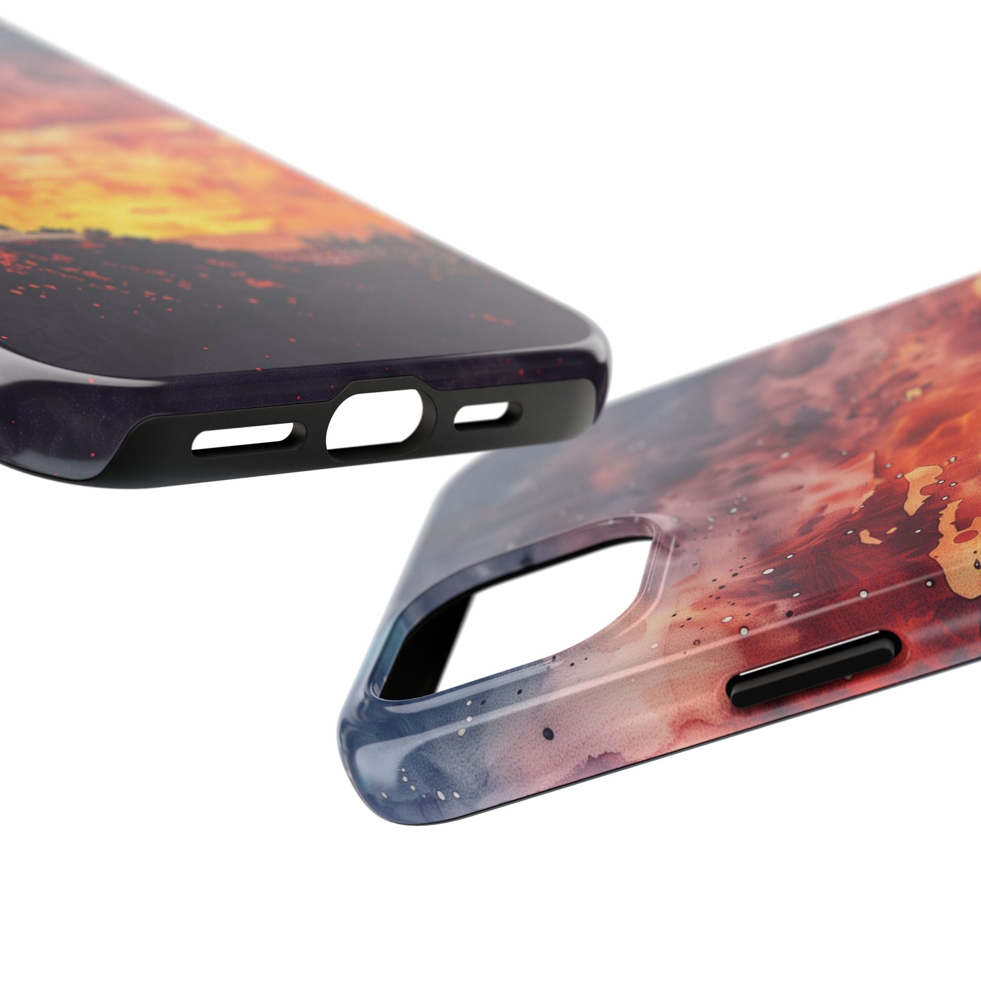 Los Angeles Sunset iPhone Case, Golden Hour Scenic View, Hollywood Hills Sunset Phone Case, Palm Trees Phone Case, iphone 15 pro max case
