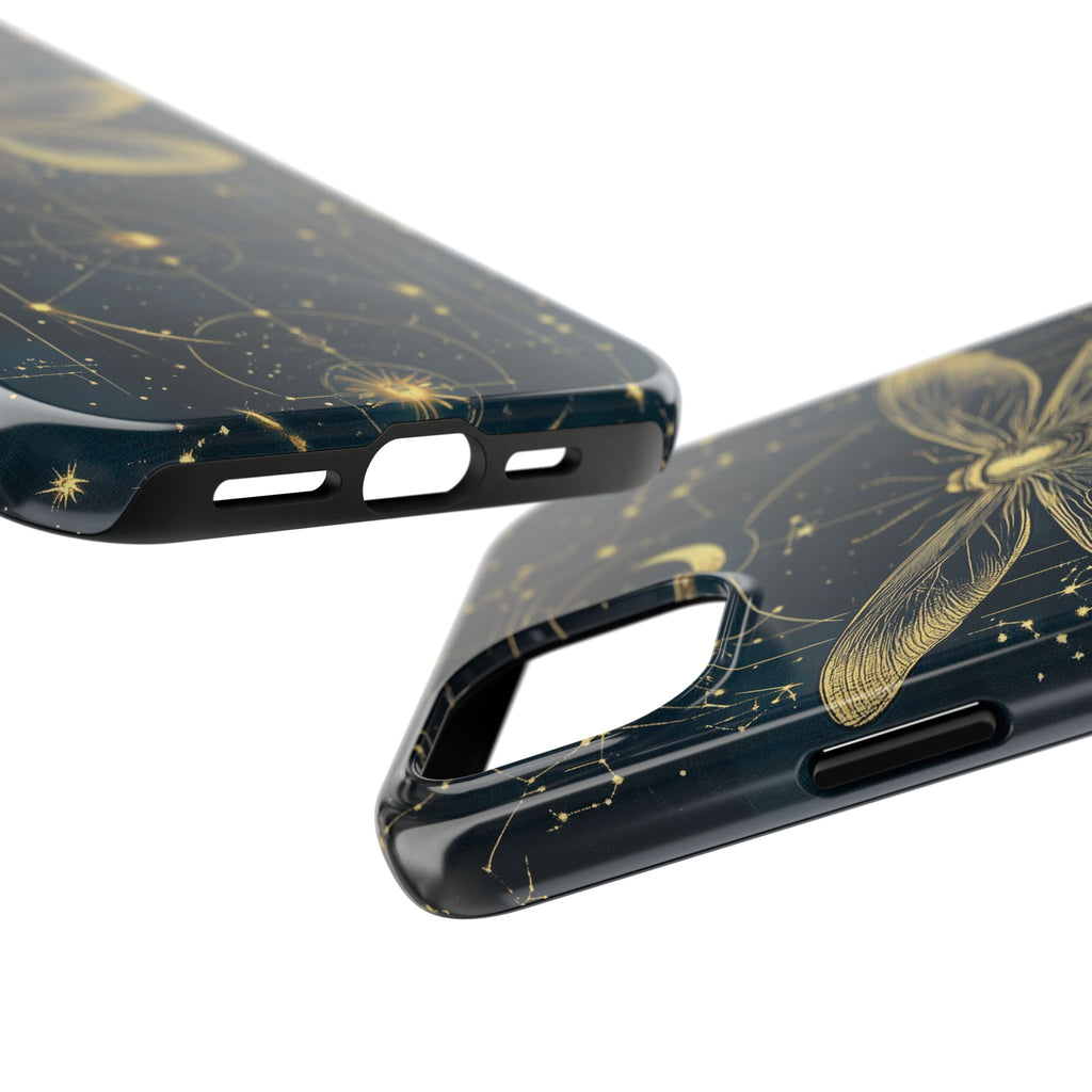 Celestial Dark Academia Phone Case Magical Moth Astrology Witchcraft Esoteric Entomology Nature Art Phone 13 14 15 Pro Max Samsung