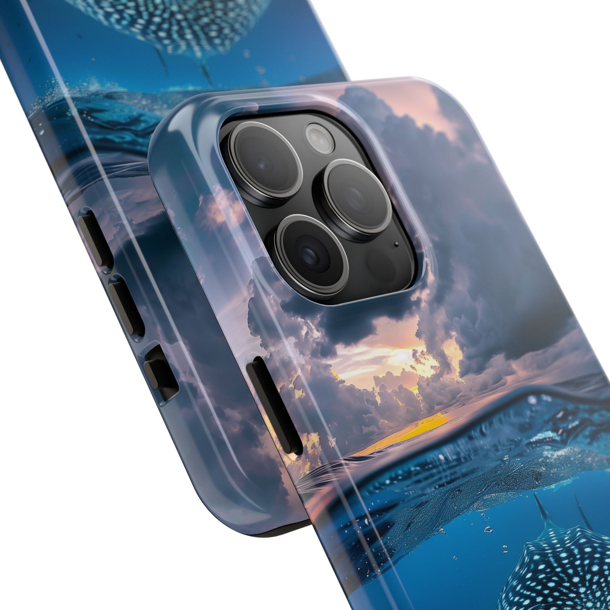 Majestic Encounter: Whale Shark Tough Phone Case