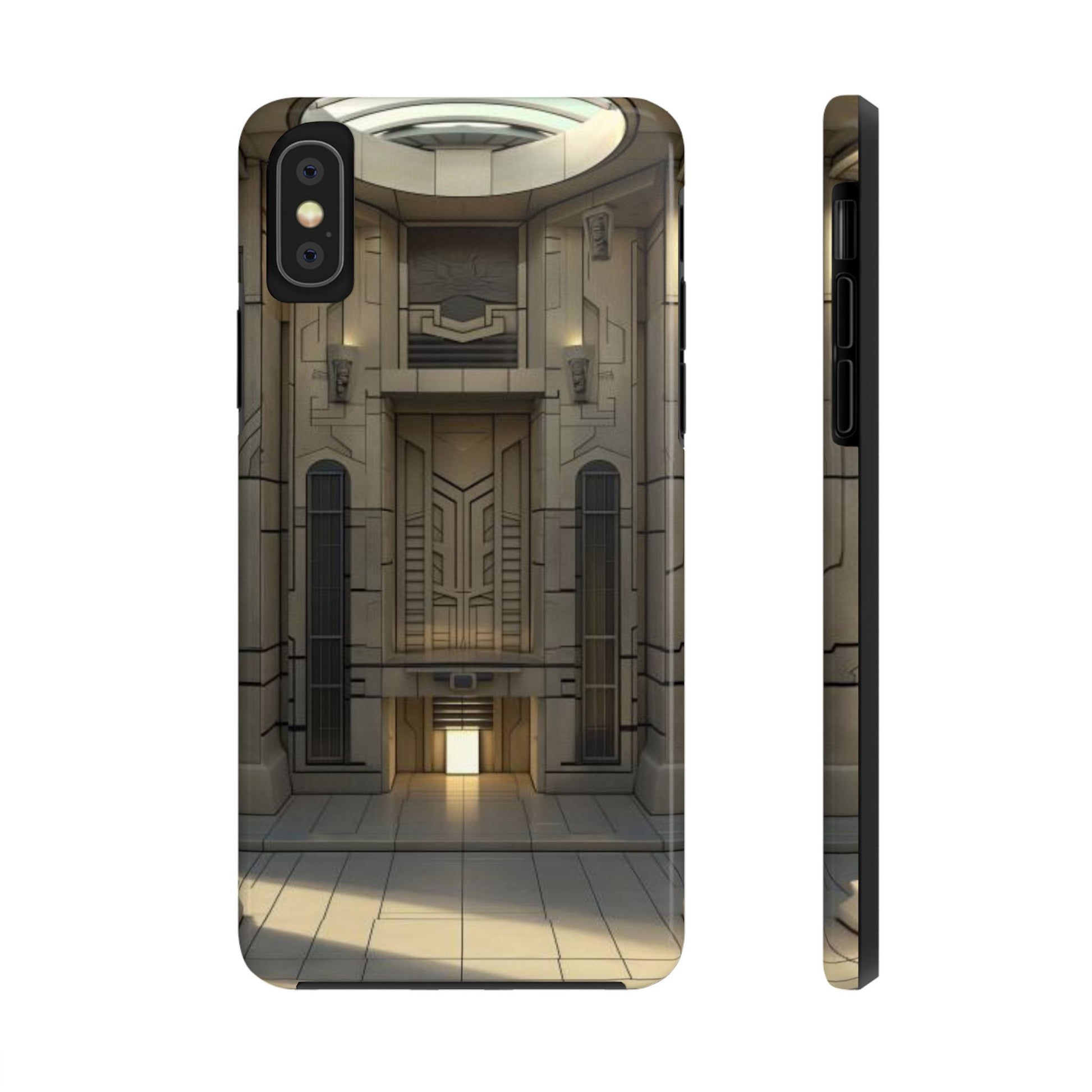 Durable Phone Case - Frank Lloyd Wright Style Room - Tough Architectural Design iPhone/Android Cover - Unique Art Deco Protection Accessory