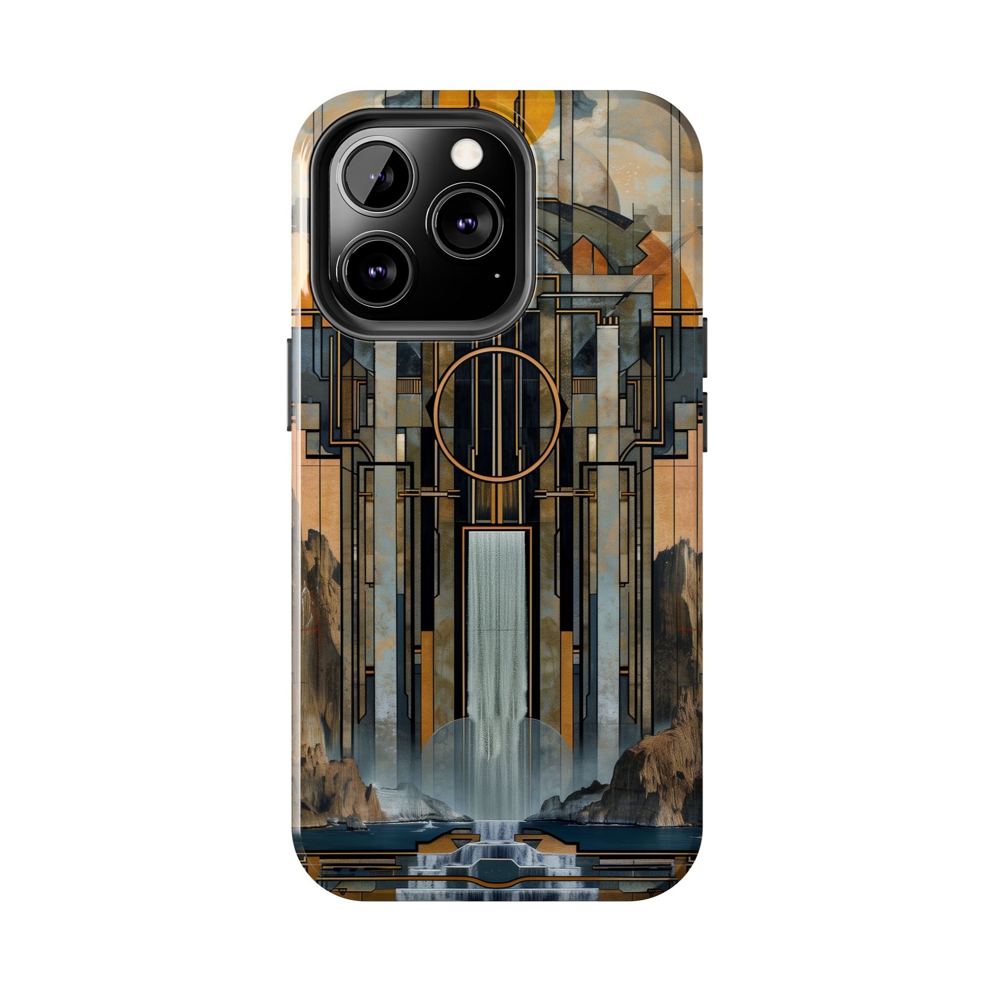 Falling Water Inspired Phone Case - Frank Lloyd Wright Design - Architectural Phone Cover - Unique Phone Accessory