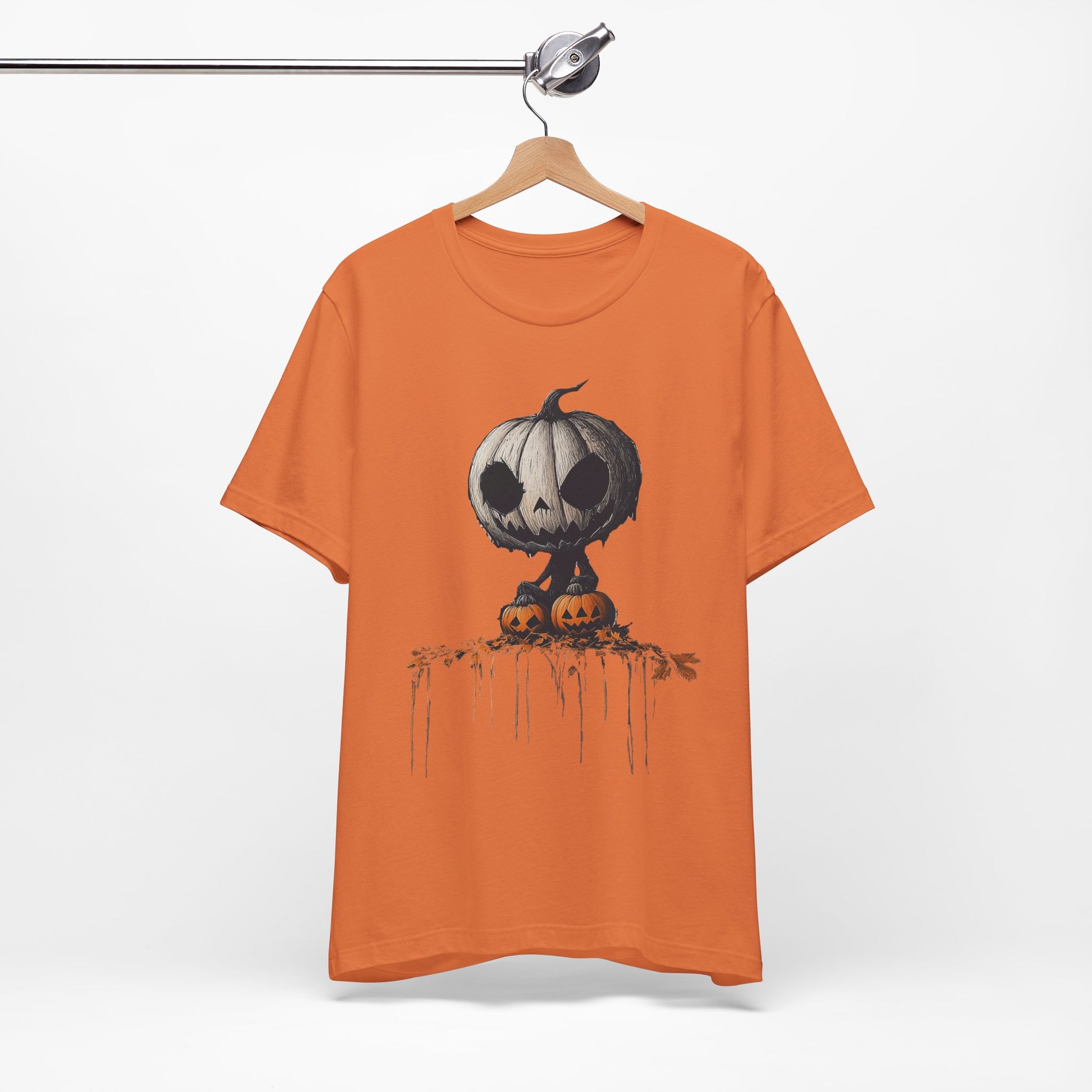 Halloween Spirit Graphic Tee Chillin' with the Pumpkin King
