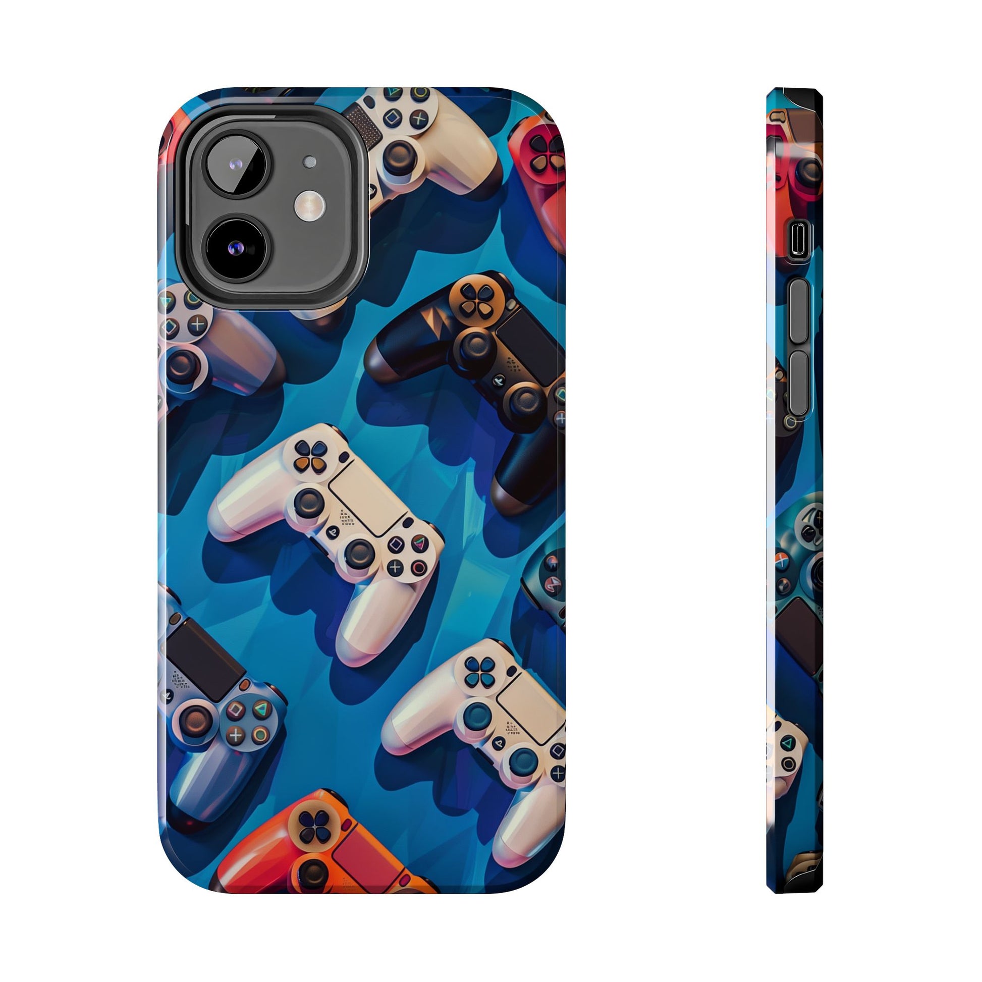 Video Game Controllers iPhone Case - Gamer Tough Phone Cover - Modern Gaming