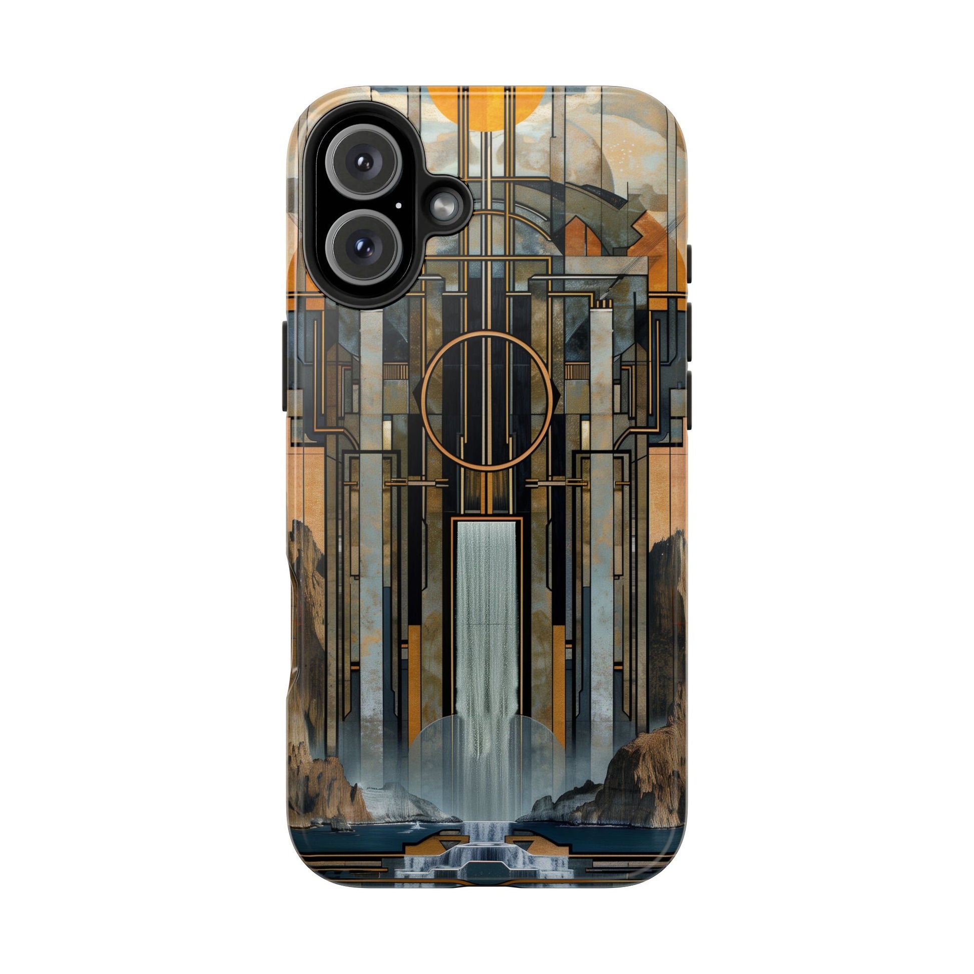 Falling Water Inspired Phone Case - Frank Lloyd Wright Design - Architectural Phone Cover - Unique Phone Accessory