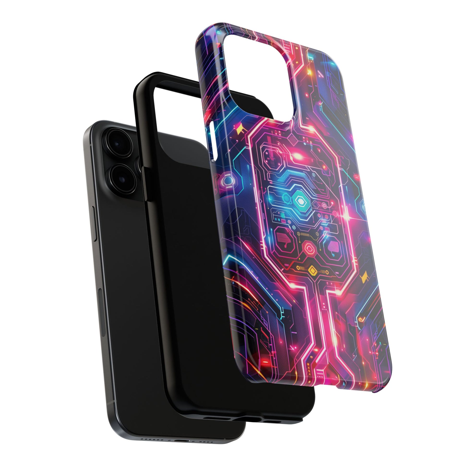 Circuit Board Phone Case, Futuristic Circuit Phone Case, High-Tech Gift for Him, Custom Sci-Fi Phone Case, iphone 15 pro max