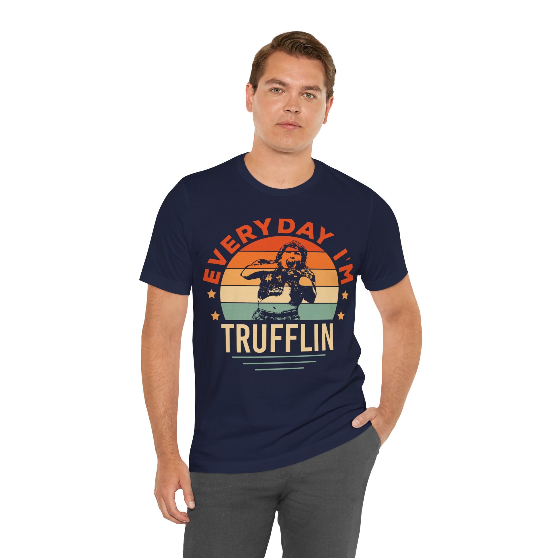 Everyday I’m Trufflin Goonies Inspired Retro Tee