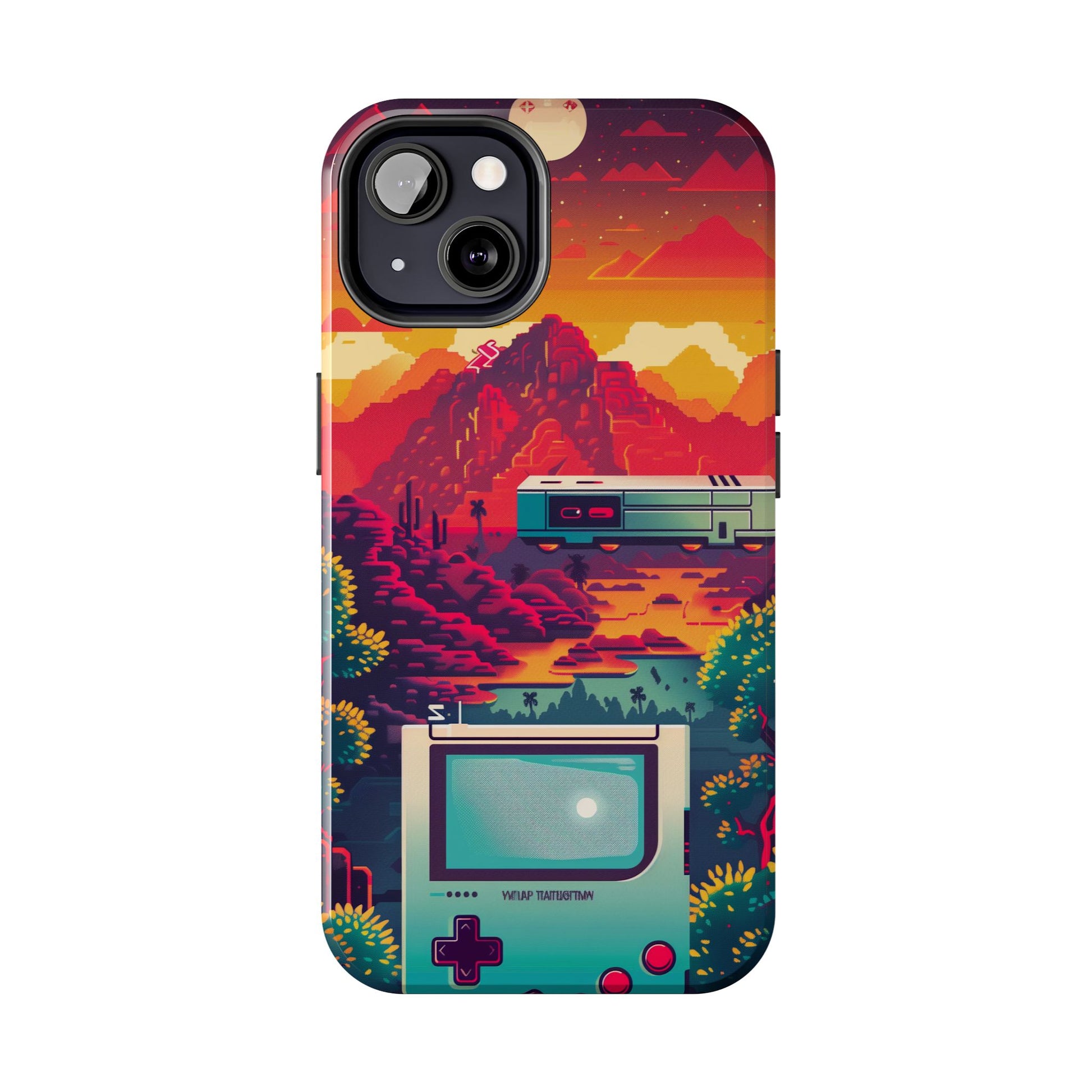 Durable iPhone Case with Alternative Universe Game Console Design - Protective Phone Cover - Fun and Sturdy Gaming Accessory - Gamer Gift