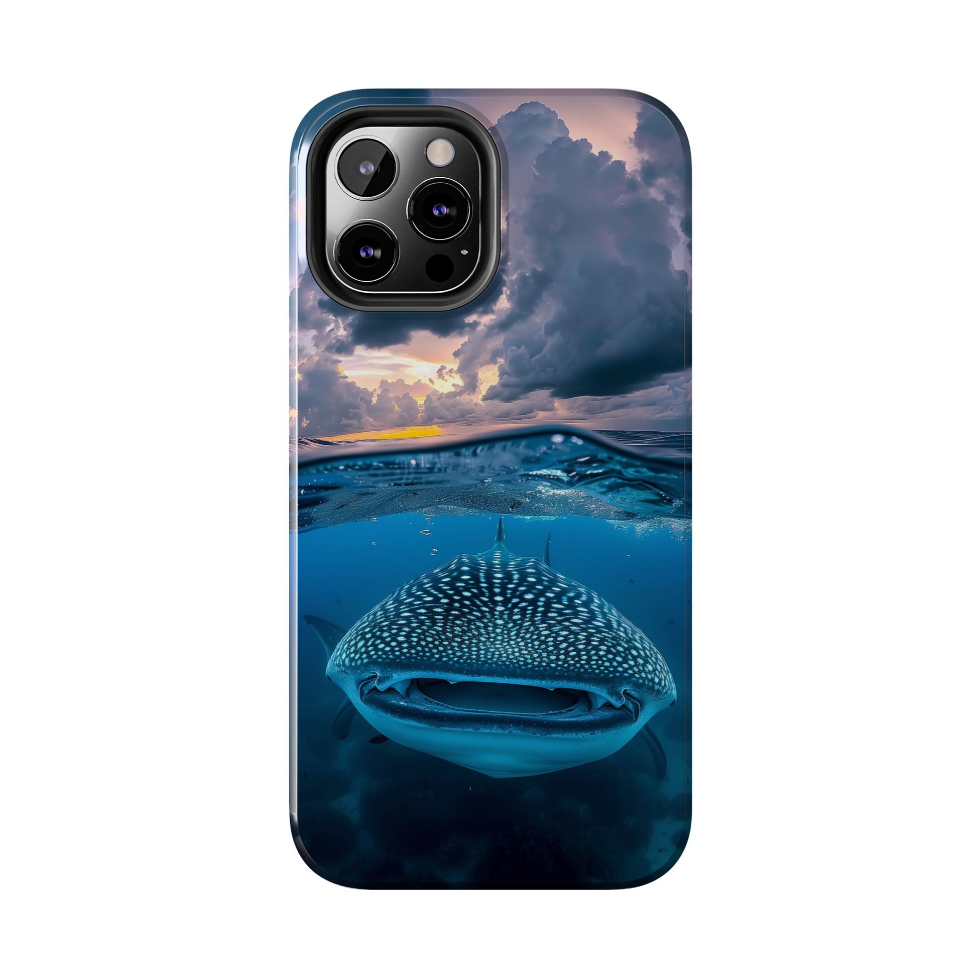 Majestic Encounter: Whale Shark Tough Phone Case