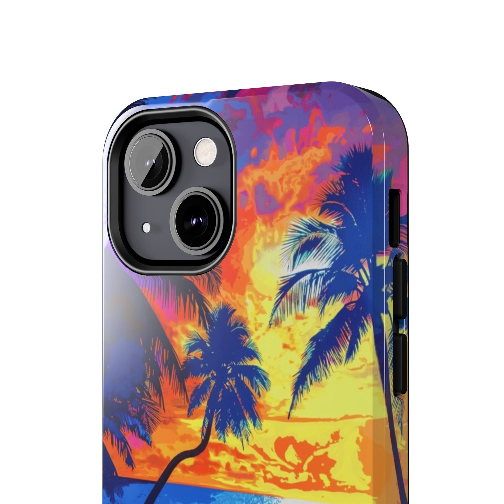 Sunset Bliss: Lisa Frank Style Phone Case