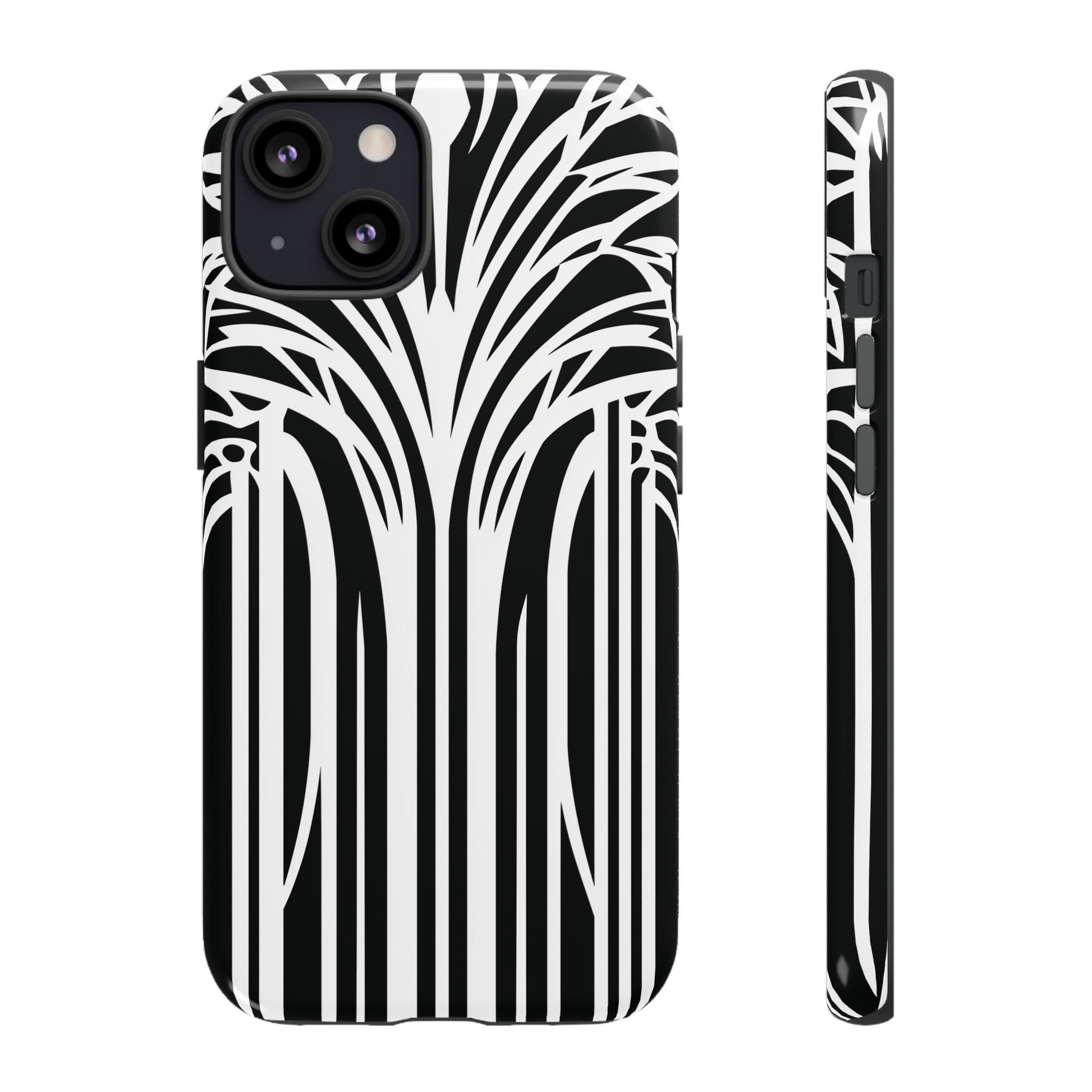 Blank White Art Deco Palm Tree Phone Case Design Lempicka Frank Lloyd Wright Prairie Style Stylish iphone 13 14 15 16 Pro Max Plus Galaxy