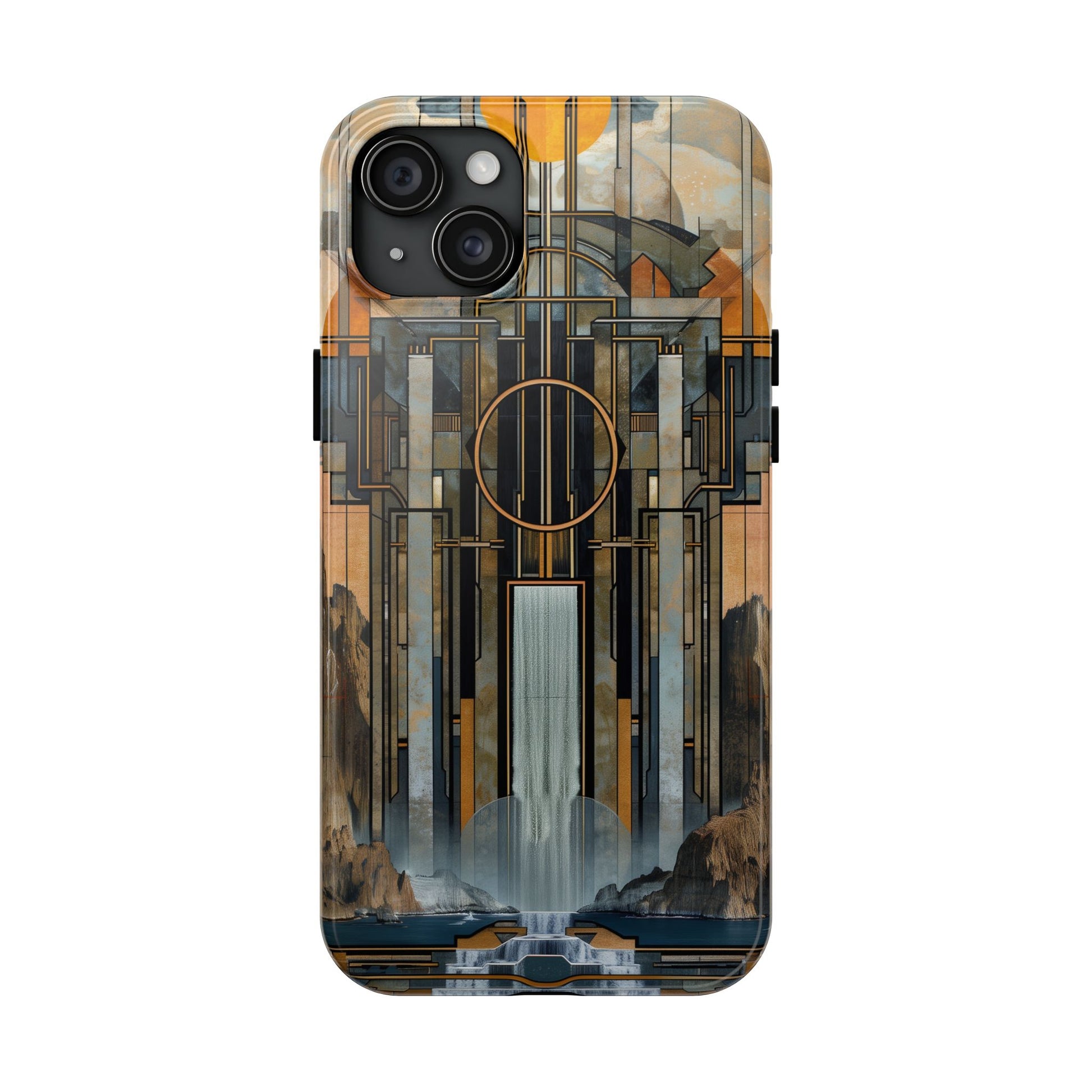 Falling Water Inspired Phone Case - Frank Lloyd Wright Design - Architectural Phone Cover - Unique Phone Accessory