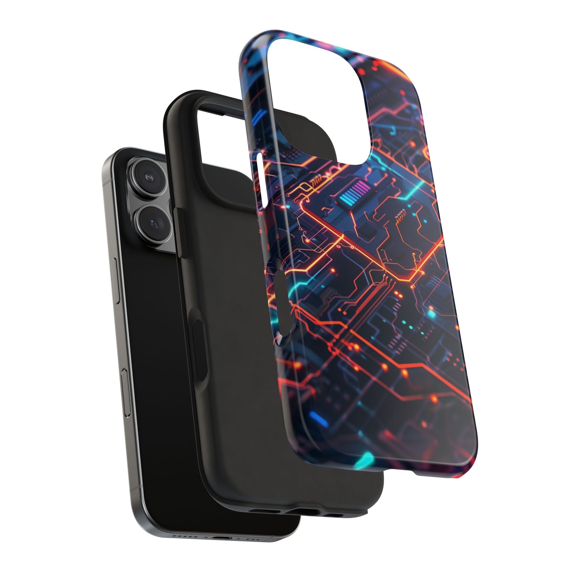 Circuit Board Phone Case, Futuristic Circuit Phone Case, High-Tech Gift, Custom Sci-Fi Phone Case, iphone 15 pro max