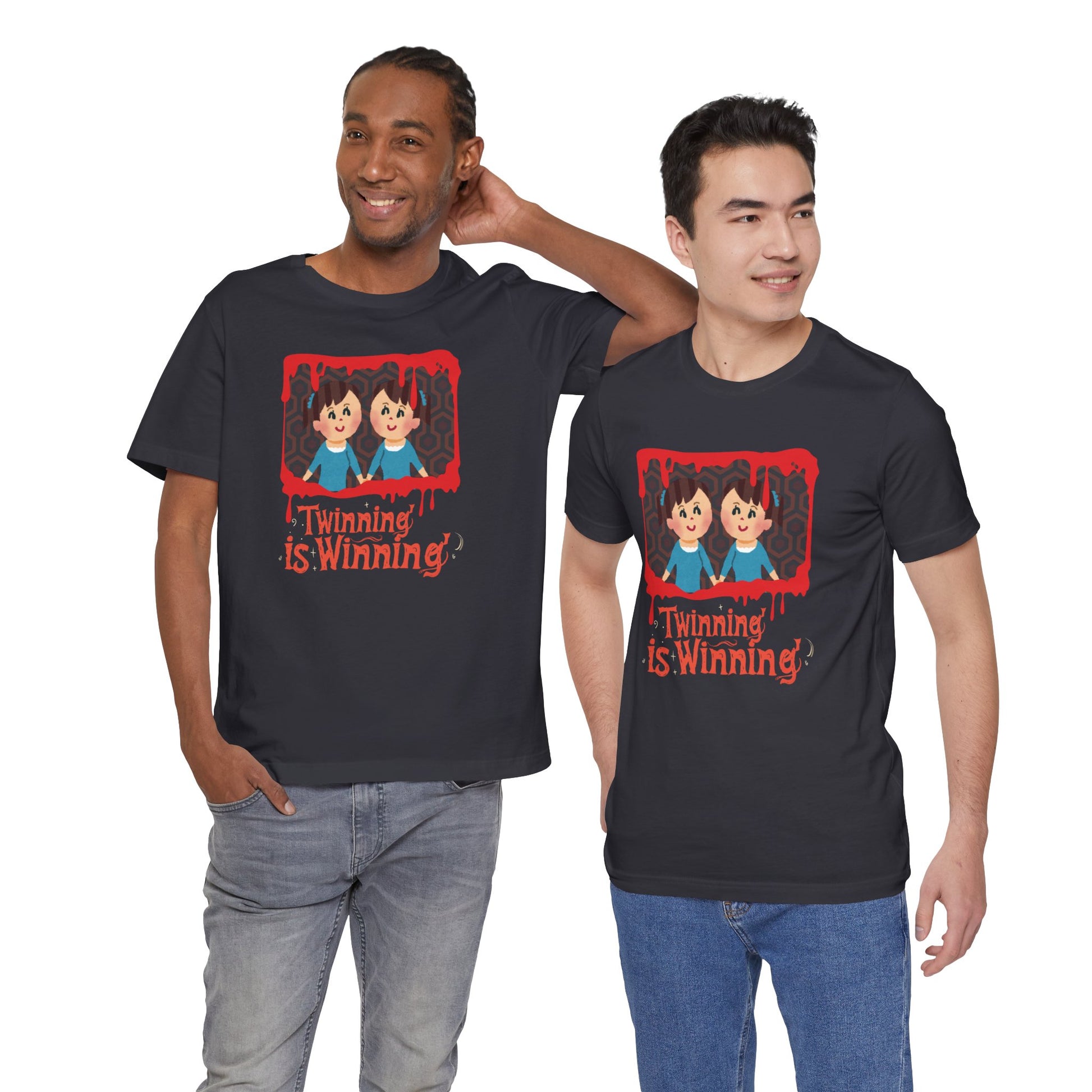 Twinning is Winning Shining Inspired Halloween Graphic Tee