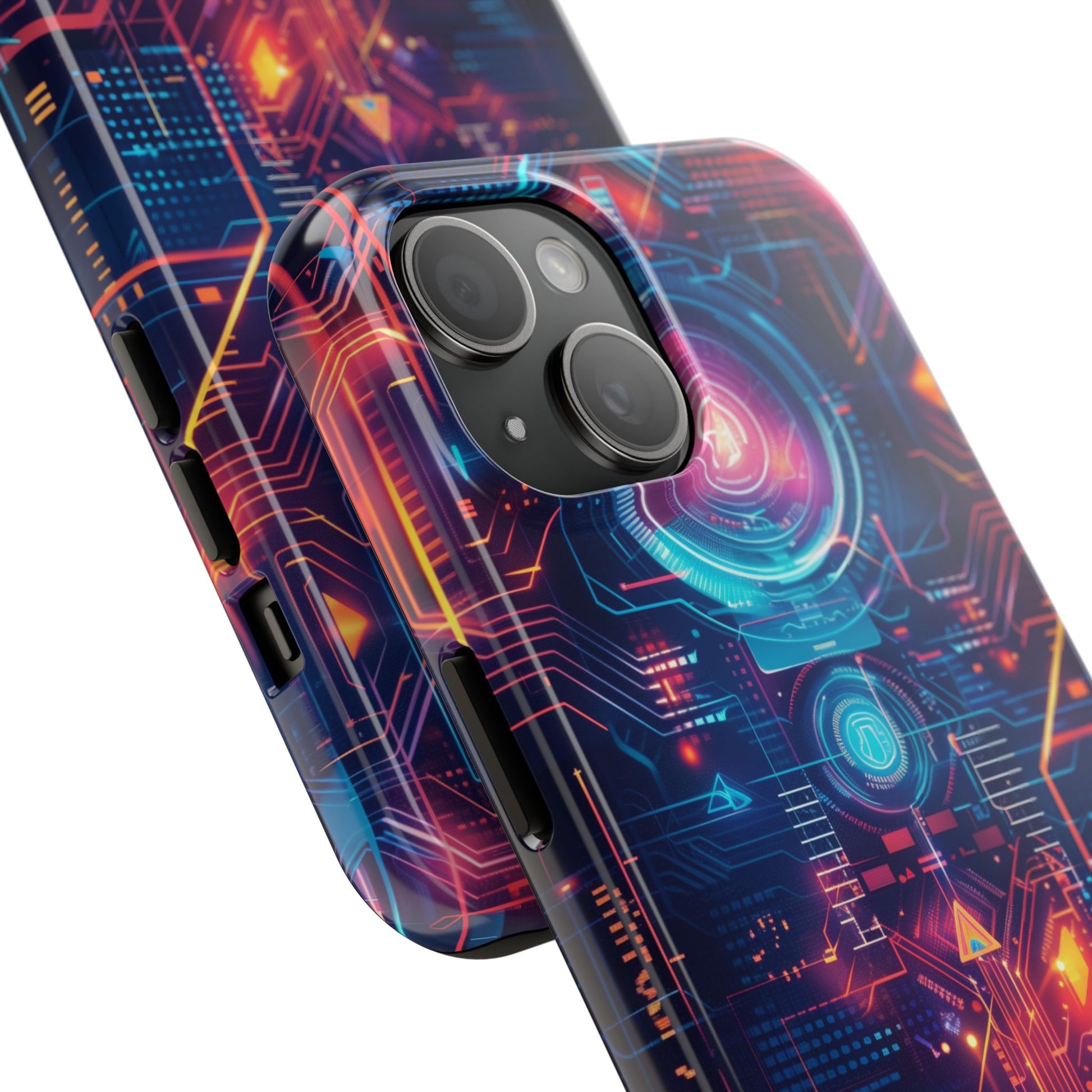 Circuit Board Phone Case, Futuristic Circuit Phone Case, High-Tech Gift, Custom Sci-Fi Phone Case, iphone 15 pro max