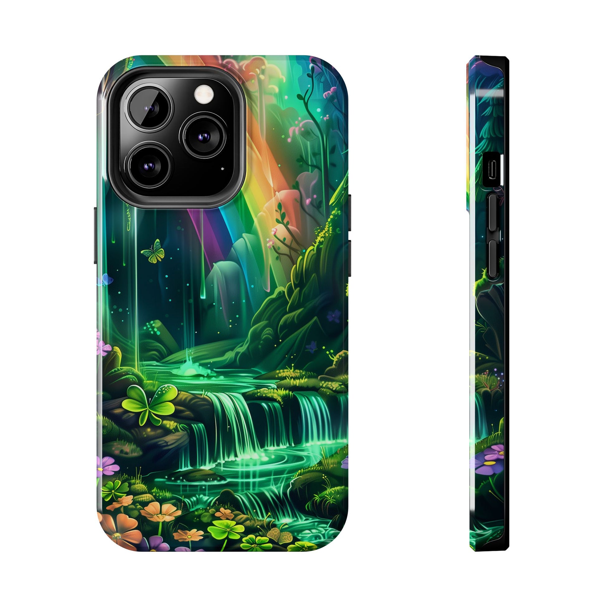 St. Patrick's Day Durable Phone Case, Lucky Phone Case Design, Durable Irish Luck Protective Cover, Holiday Gift Idea