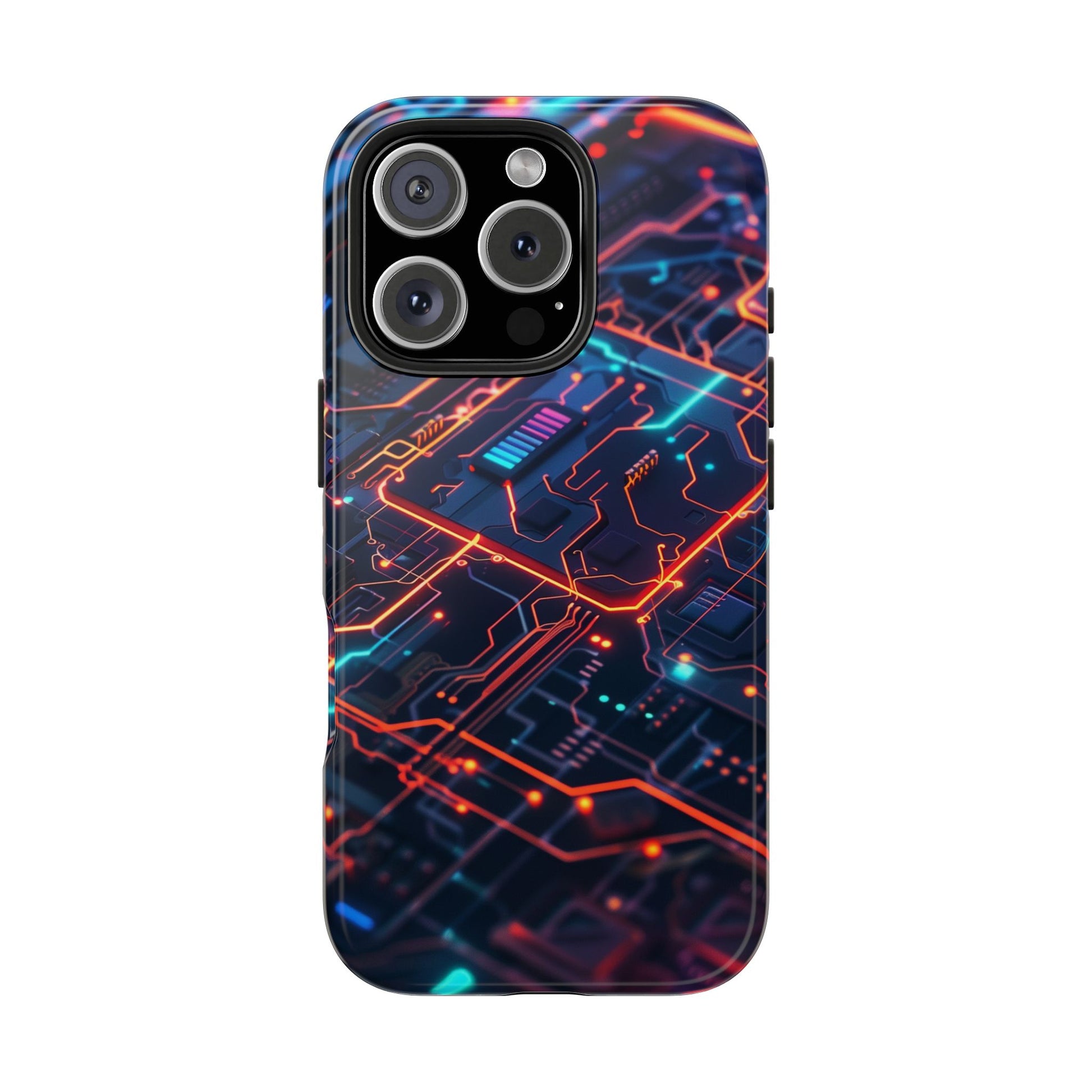 Circuit Board Phone Case, Futuristic Circuit Phone Case, High-Tech Gift, Custom Sci-Fi Phone Case, iphone 15 pro max
