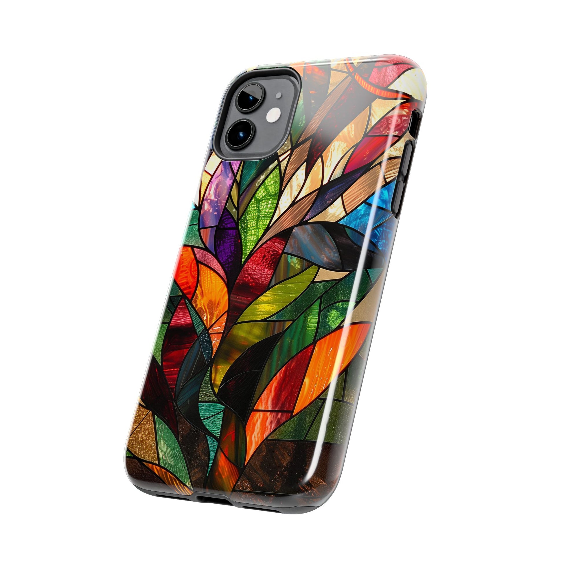 Frank Lloyd Wright Inspired Stained Glass Phone Case, Artistic iPhone Case, Architectural Design, Art Deco iphone Case, iphone 15 pro max