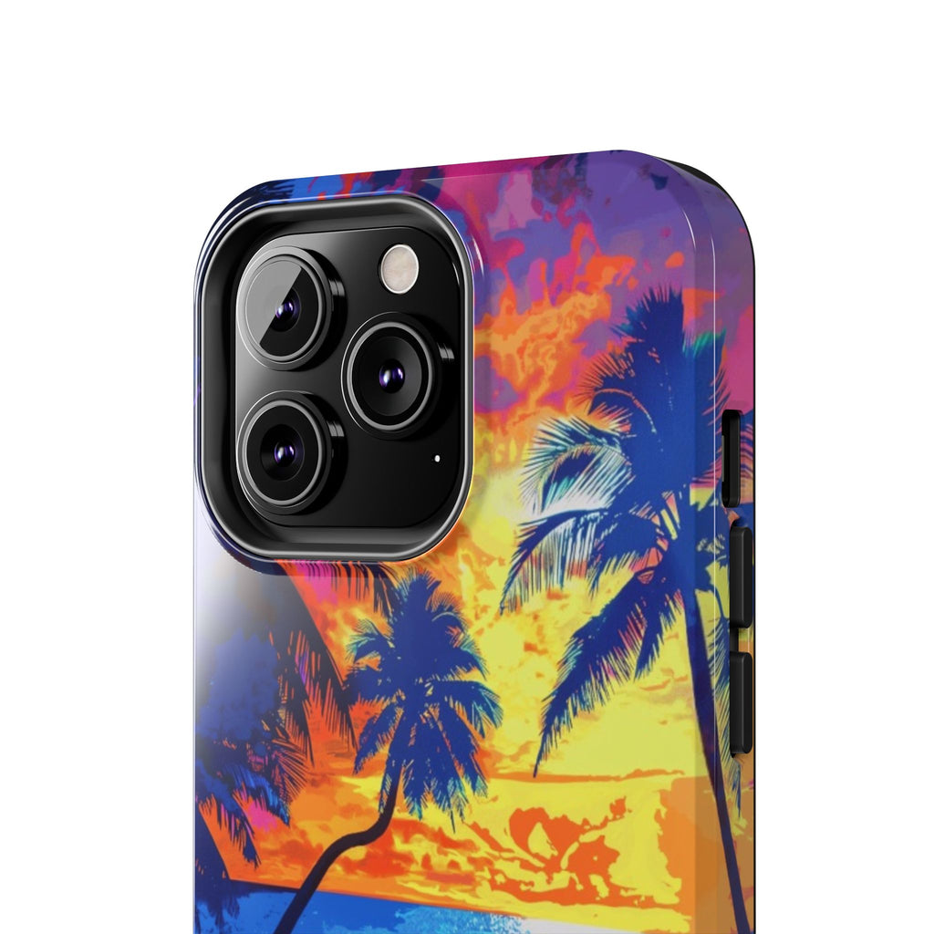 Sunset Bliss: Lisa Frank Style Phone Case