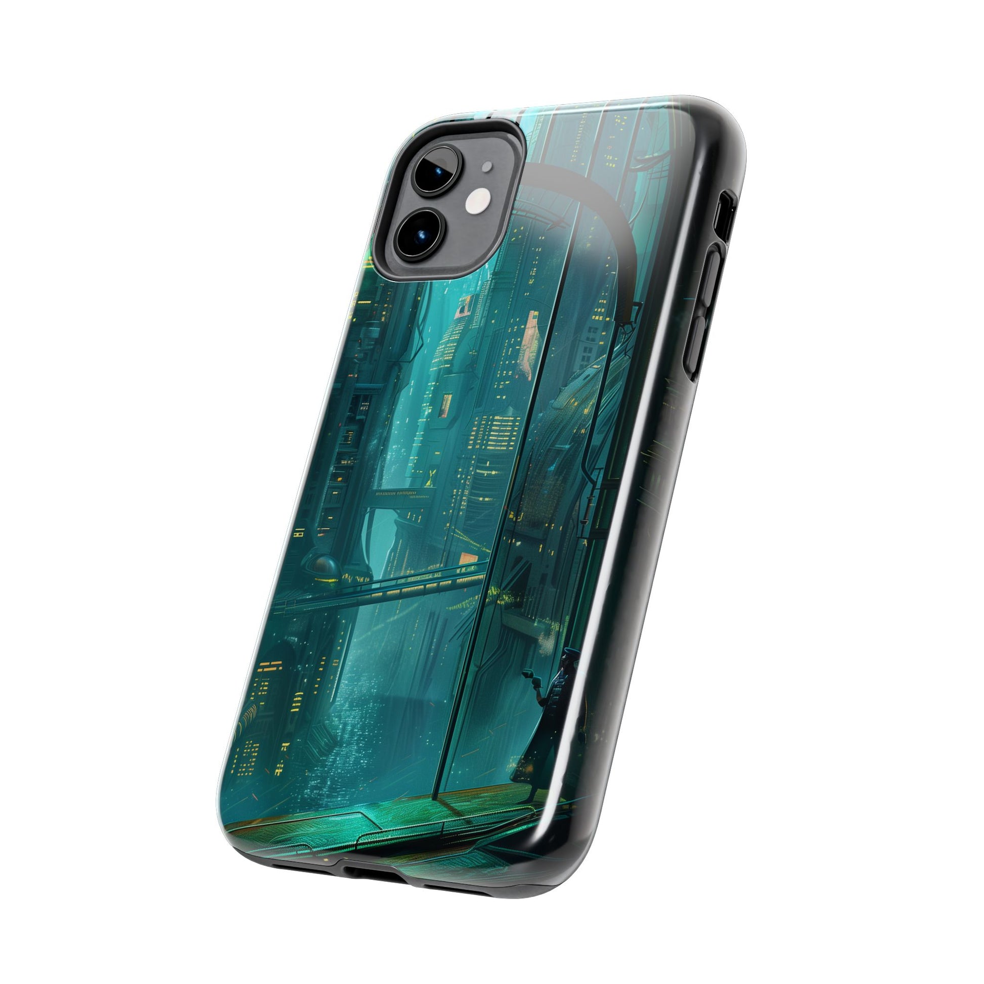 BioShock Inspired Phone Case - Underwater Art Deco City - Gaming Phone Cover - Unique Video Game Accessory