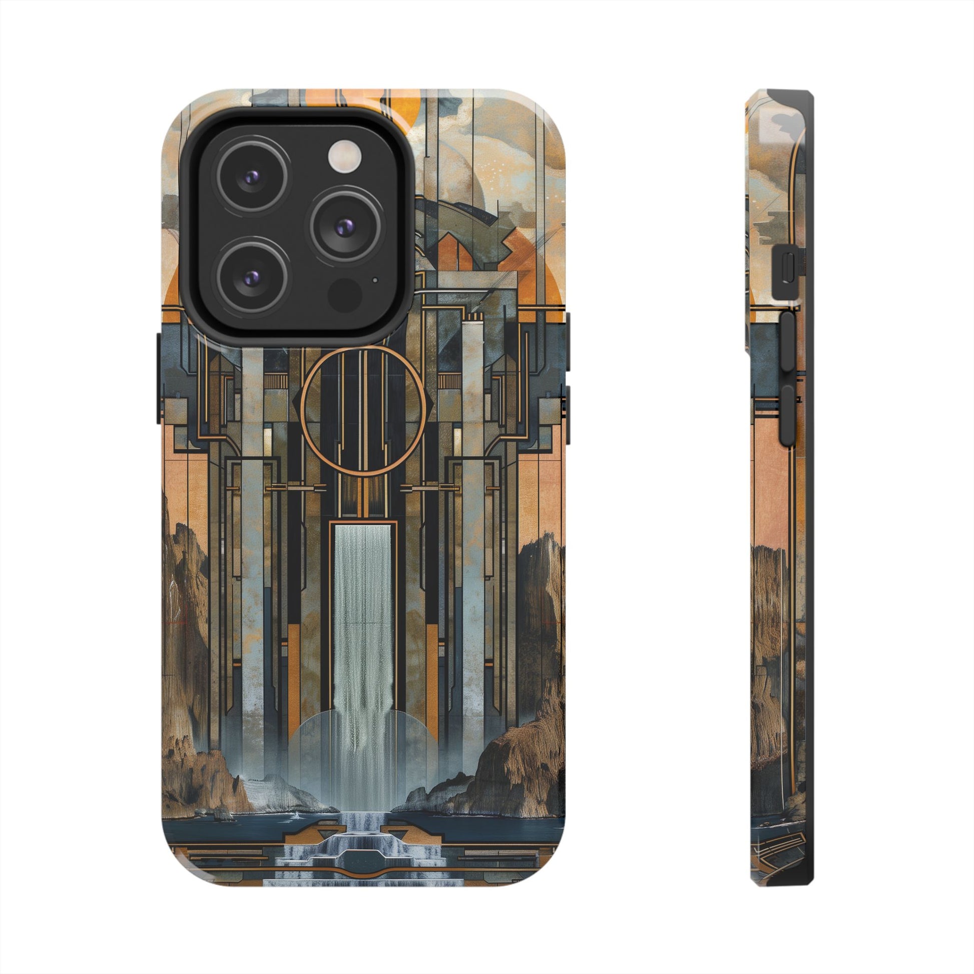 Falling Water Inspired Phone Case - Frank Lloyd Wright Design - Architectural Phone Cover - Unique Phone Accessory