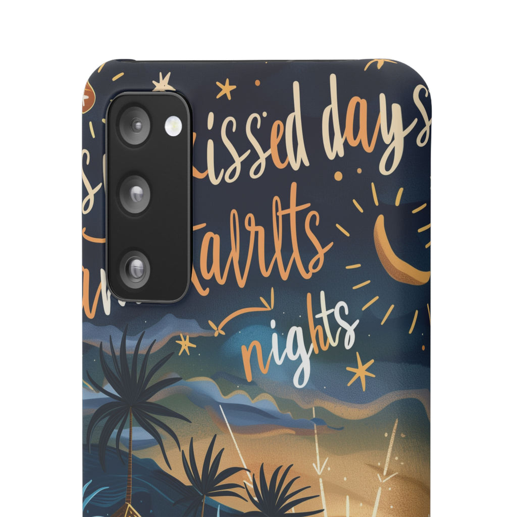 Sun Kissed Days and Starlit Nights Slim Case for Android