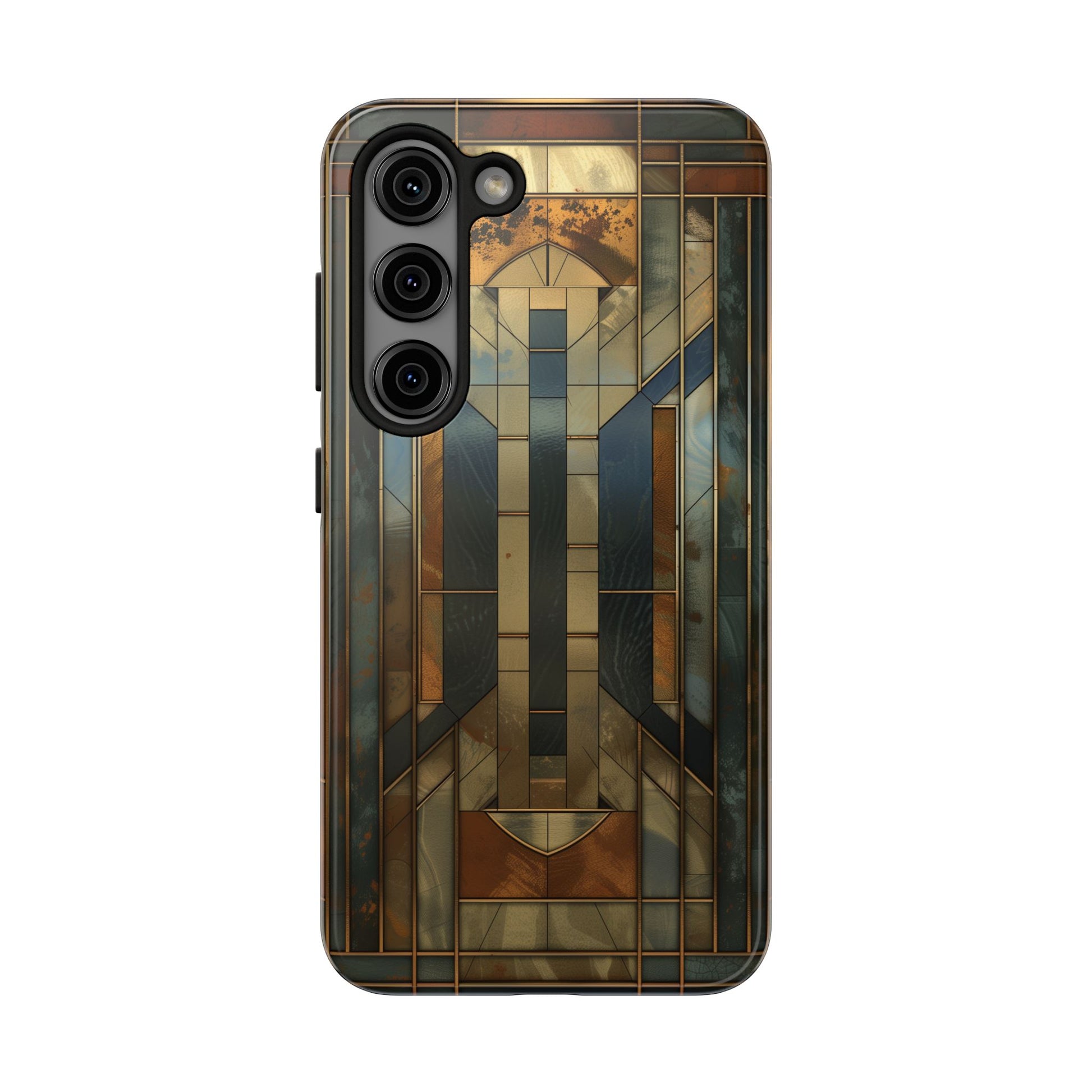 Frank Lloyd Wright Stained Glass Phone Case - Architectural Style Phone Cover - Stained Glass Design Phone Case - Unique Phone Accessory