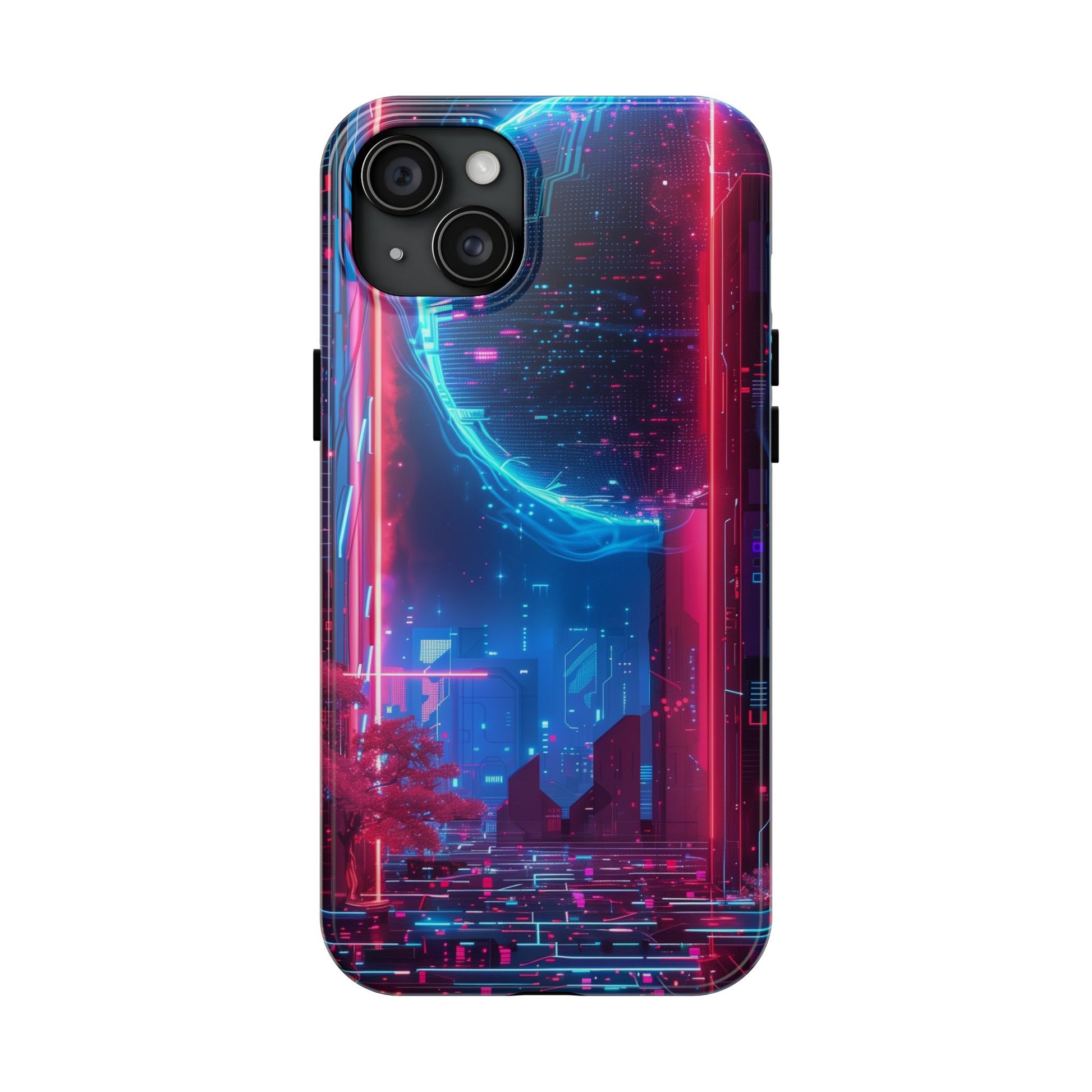 Circuit Board Phone Case, Futuristic Circuit Phone Case, High-Tech Gift, Custom Sci-Fi Phone Case, iphone 15 pro max
