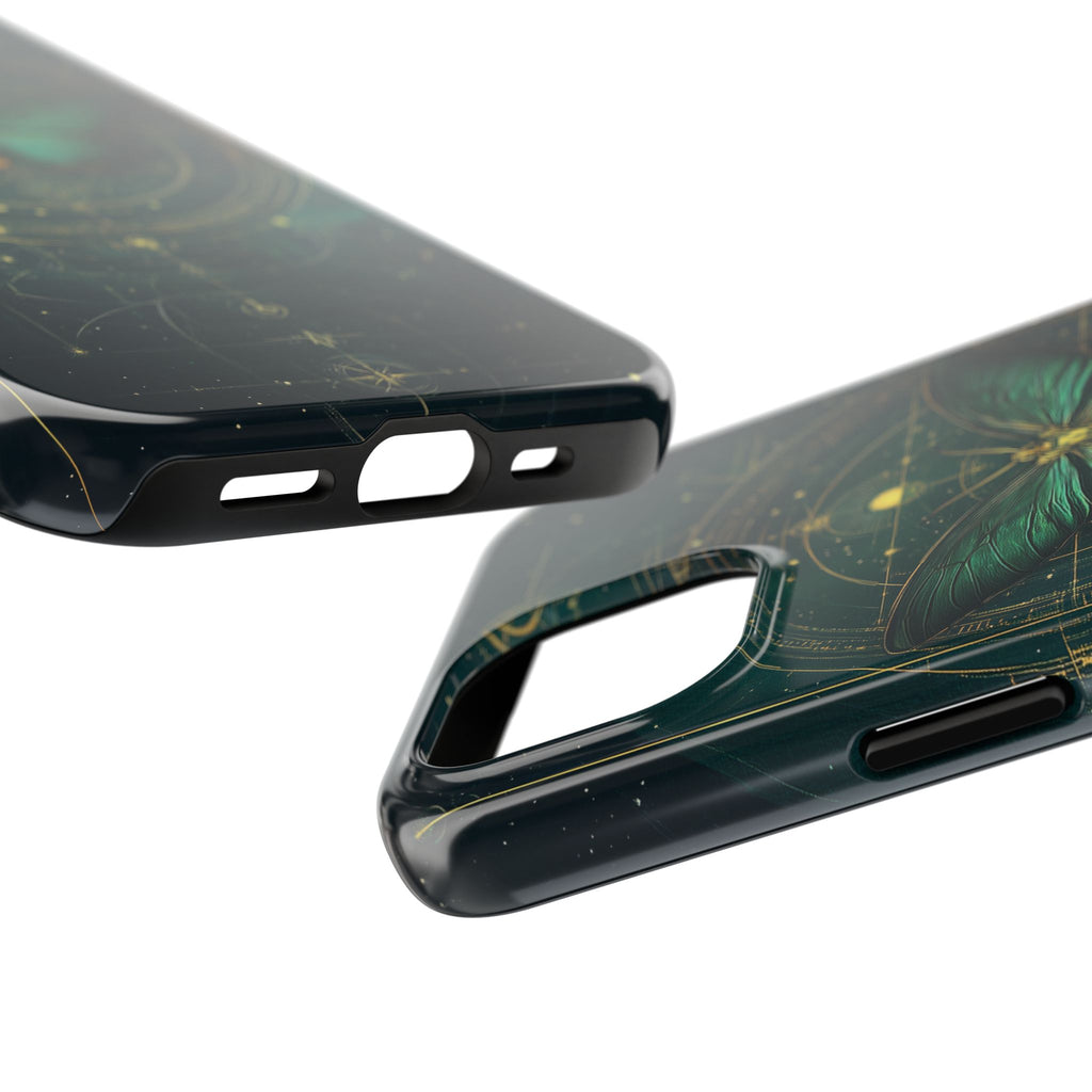 Celestial Dark Academia Phone Case, Magical Moth Vintage  Witchcraft iPhone Cover, Esoteric Nature Art, iPhone 15 Pro Max, iPhone 14 Pro