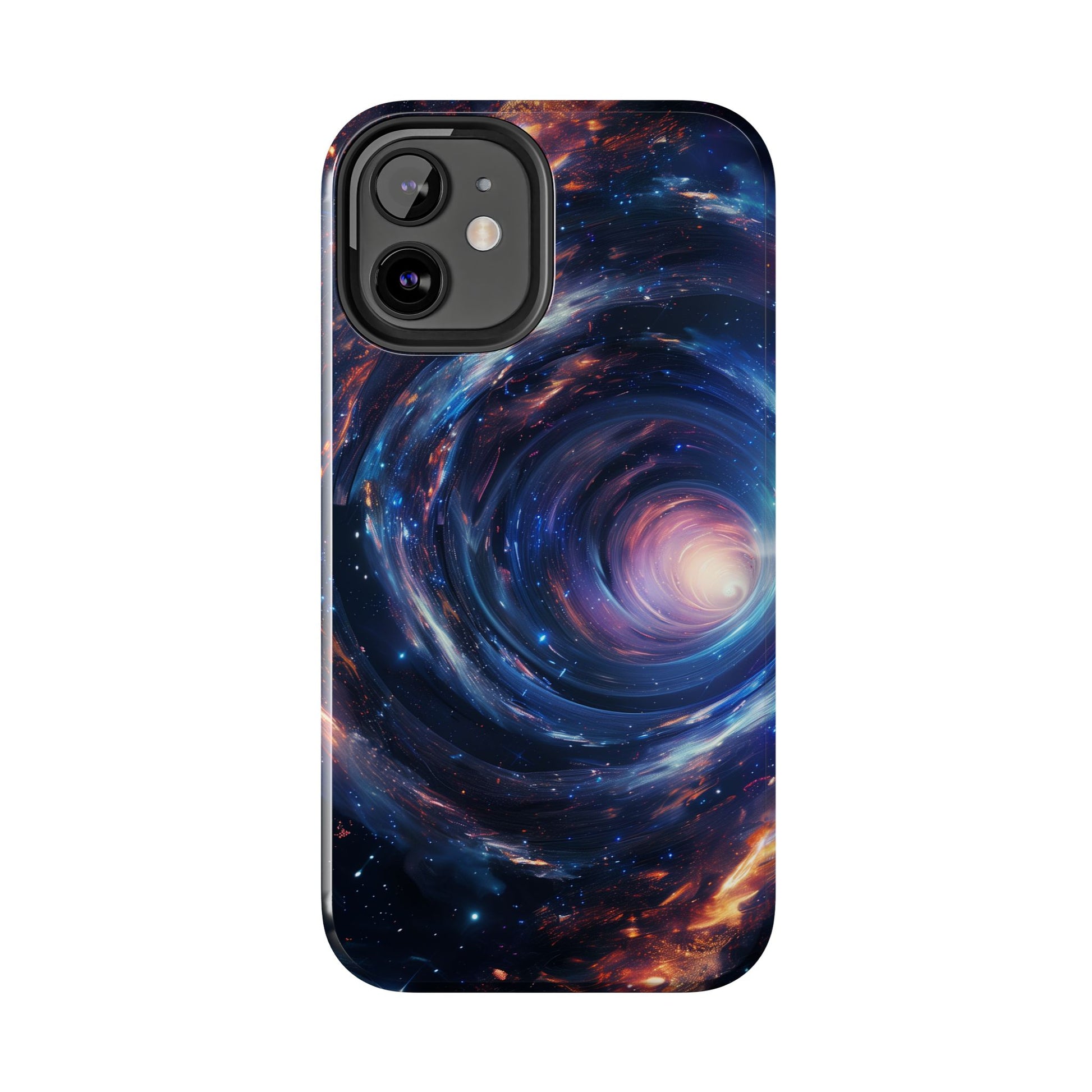Dr Who inspired Phone Case - Space Wormholes Phone Case - Cosmic Galaxy Cover with Futuristic Wormhole Design - Sci-Fi Protective Case
