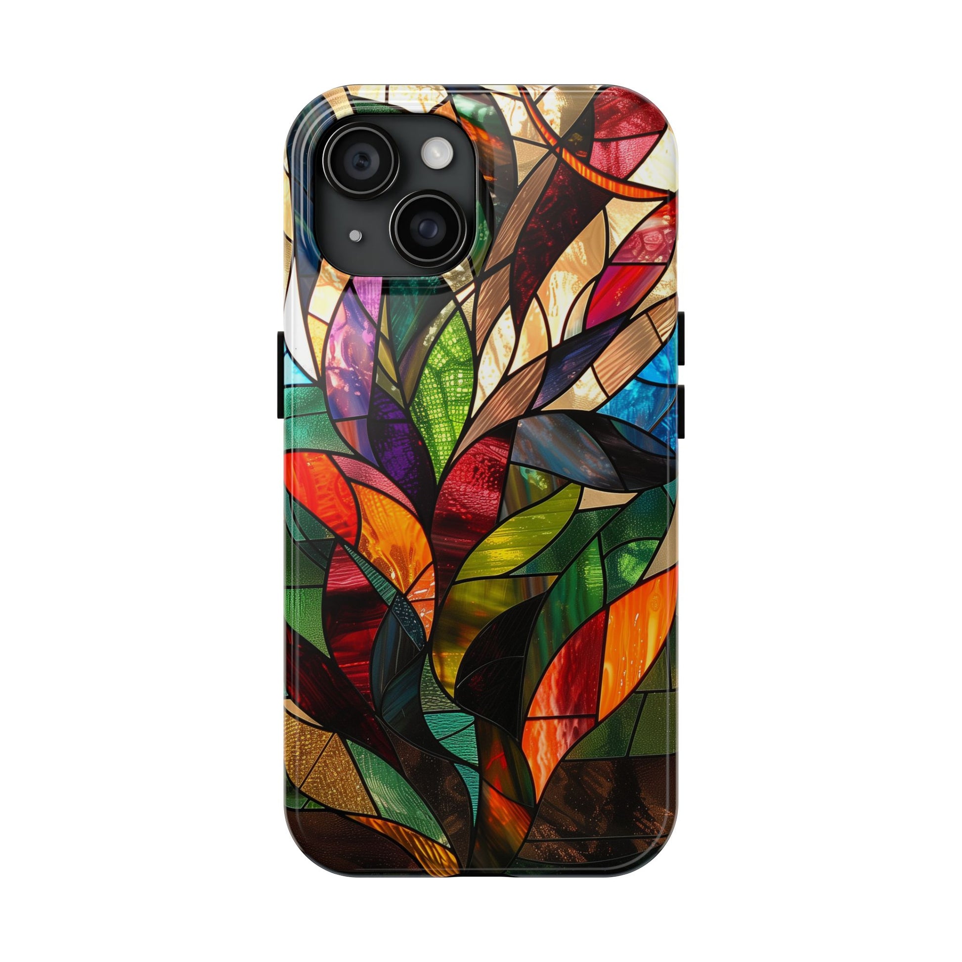 Frank Lloyd Wright Inspired Stained Glass Phone Case, Artistic iPhone Case, Architectural Design, Art Deco iphone Case, iphone 15 pro max