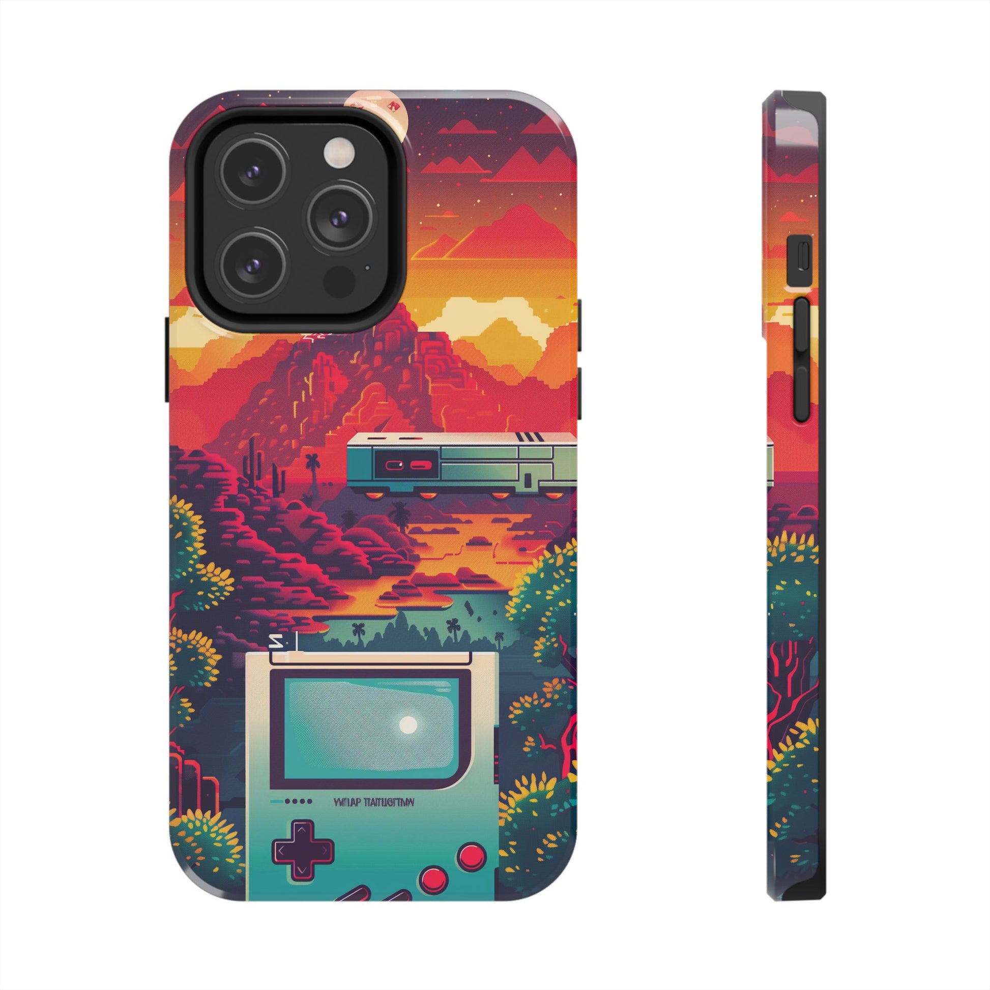 Durable iPhone Case with Alternative Universe Game Console Design - Protective Phone Cover - Fun and Sturdy Gaming Accessory - Gamer Gift