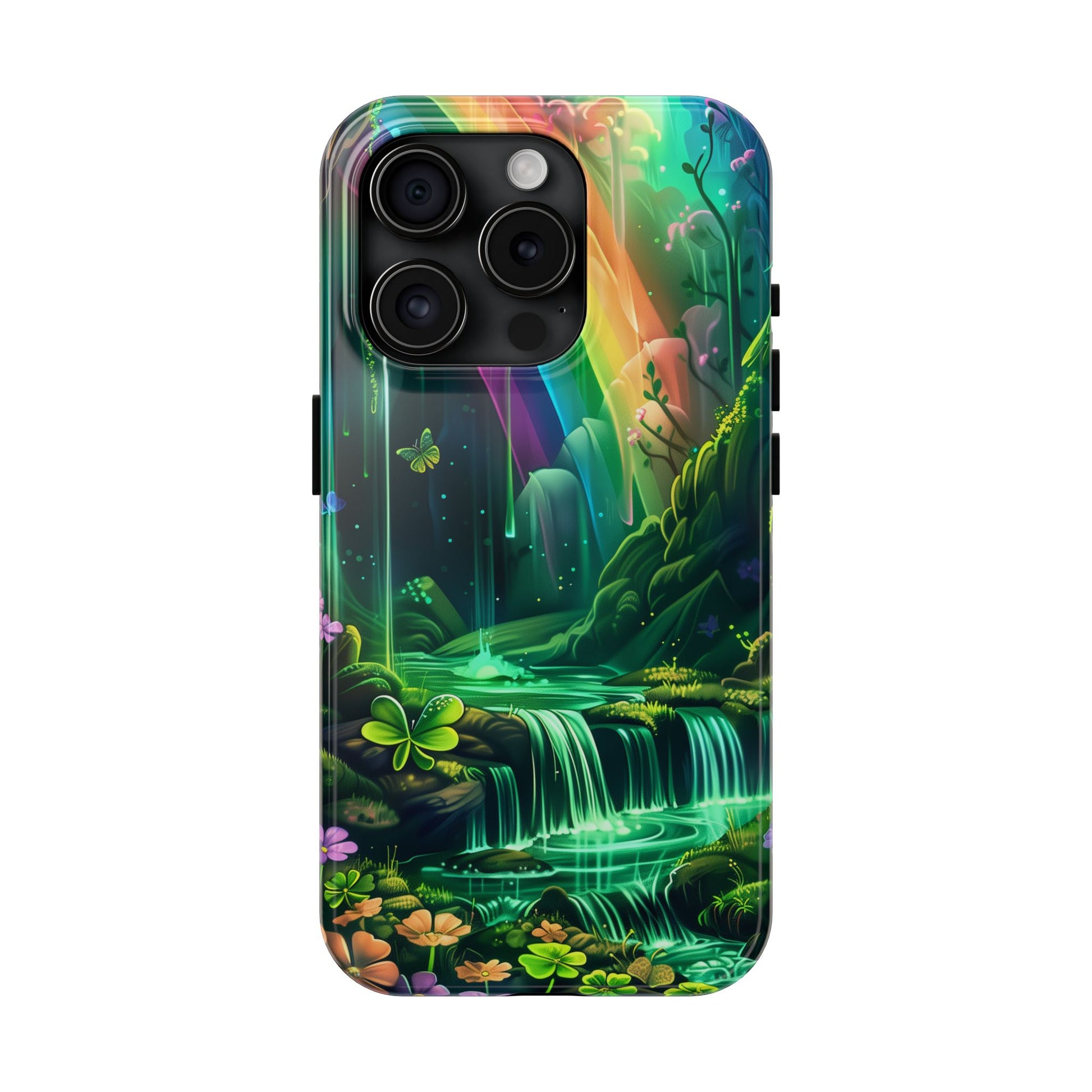 St. Patrick's Day Durable Phone Case, Lucky Phone Case Design, Durable Irish Luck Protective Cover, Holiday Gift Idea