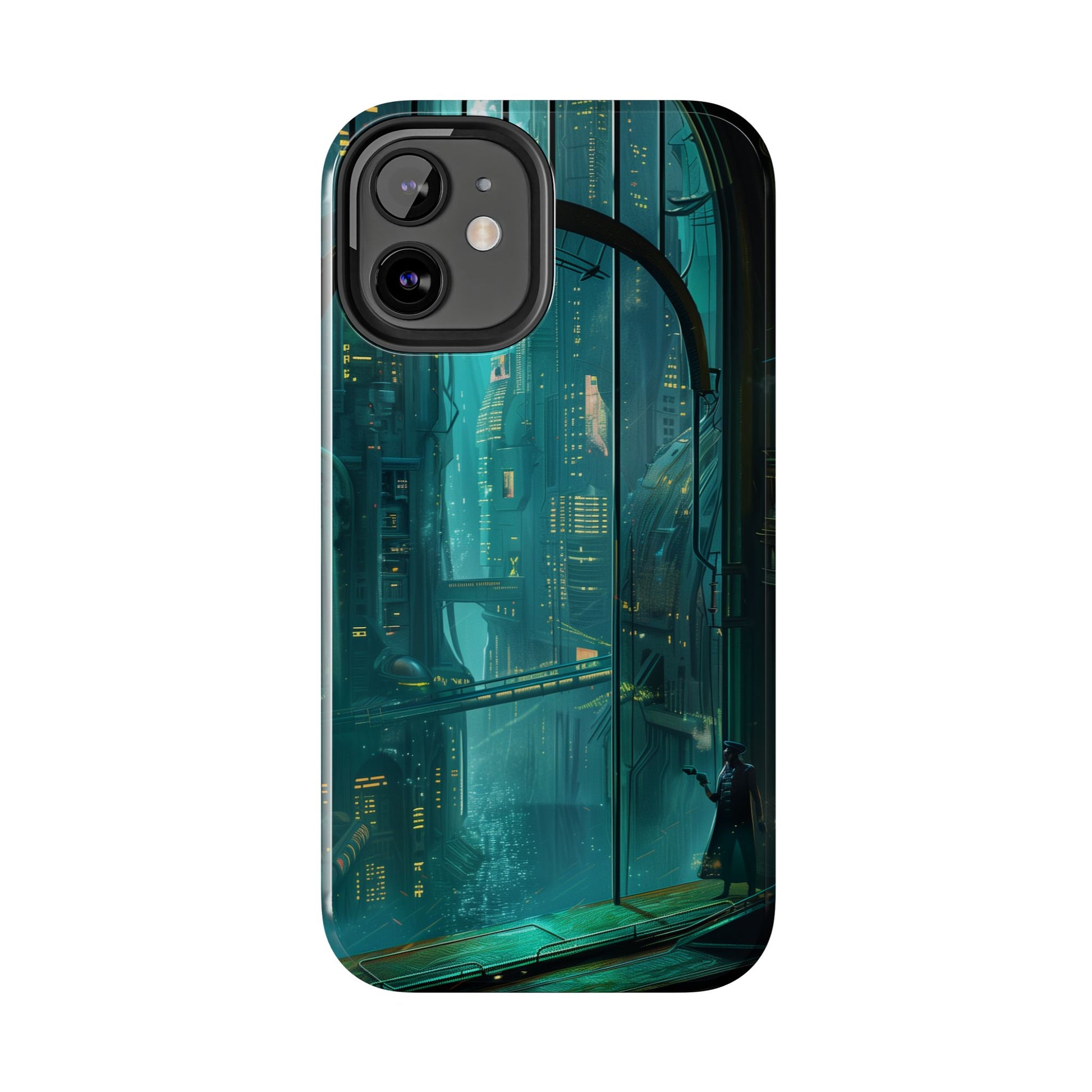 BioShock Inspired Phone Case - Underwater Art Deco City - Gaming Phone Cover - Unique Video Game Accessory