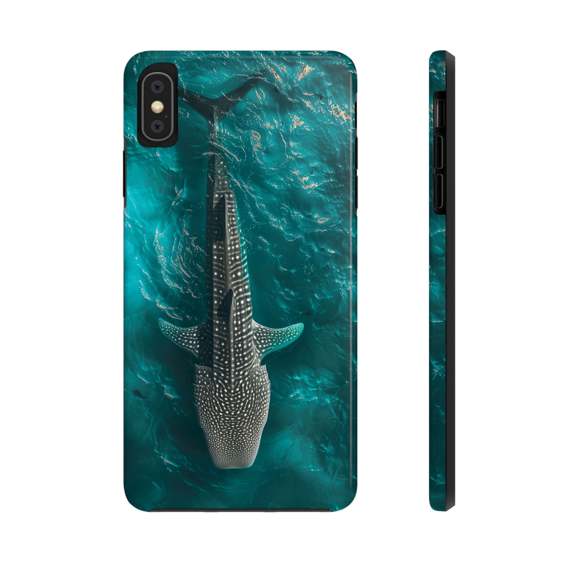 Ocean Visit: iPhone Case with Stunning Whale Shark Swimming Scene