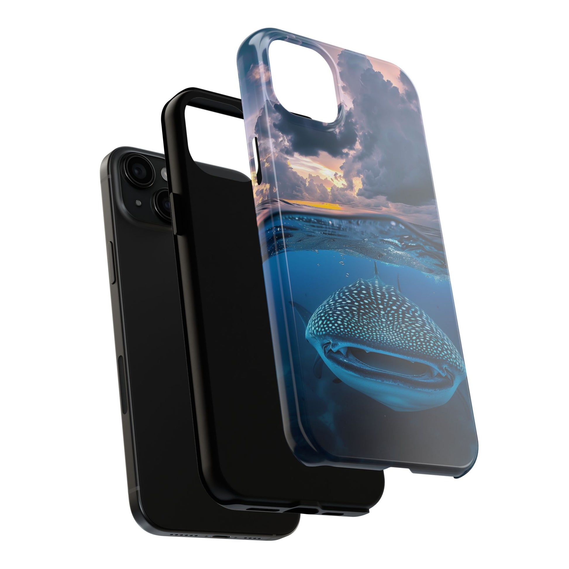 Majestic Encounter: Whale Shark Tough Phone Case
