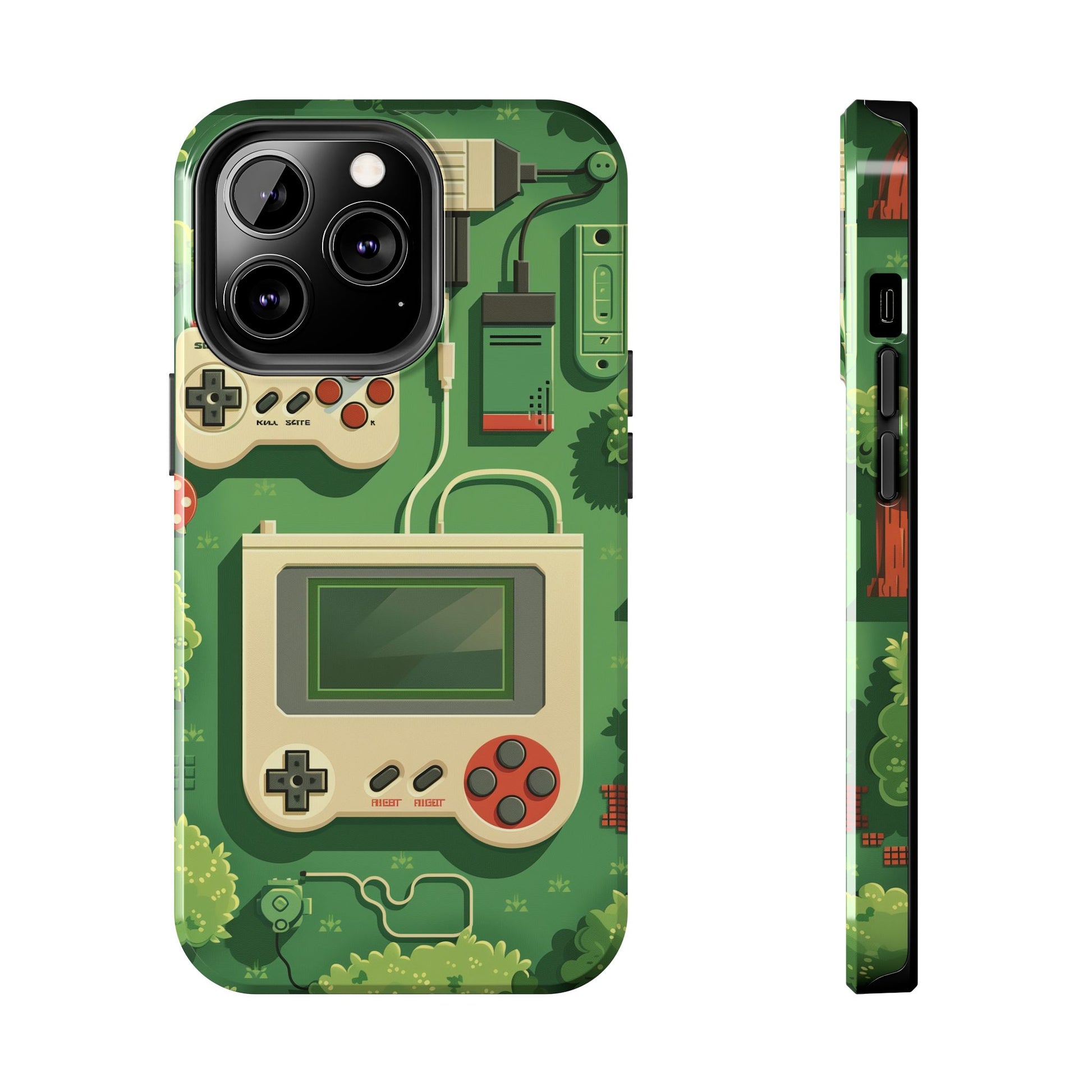 Durable iPhone Case with Alternative Universe Game Console Design - Protective Phone Cover - Fun and Sturdy Gaming Accessory - Gamer Gift