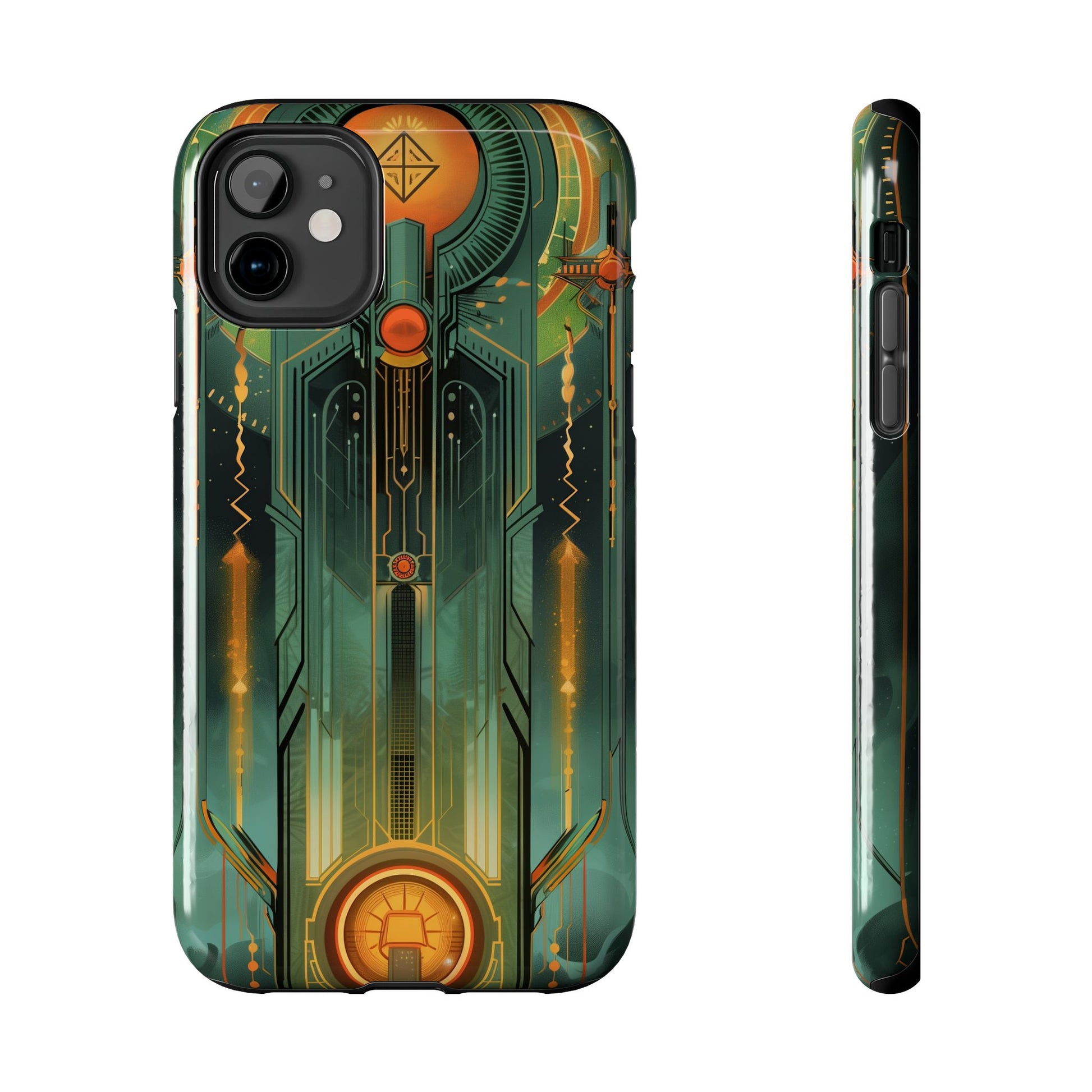 Art Deco Phone Case, Architecture Phone Case, Durable iPhone Case, Gift for Architect, iPhone 14 Case, Art Deco Building Phone Case