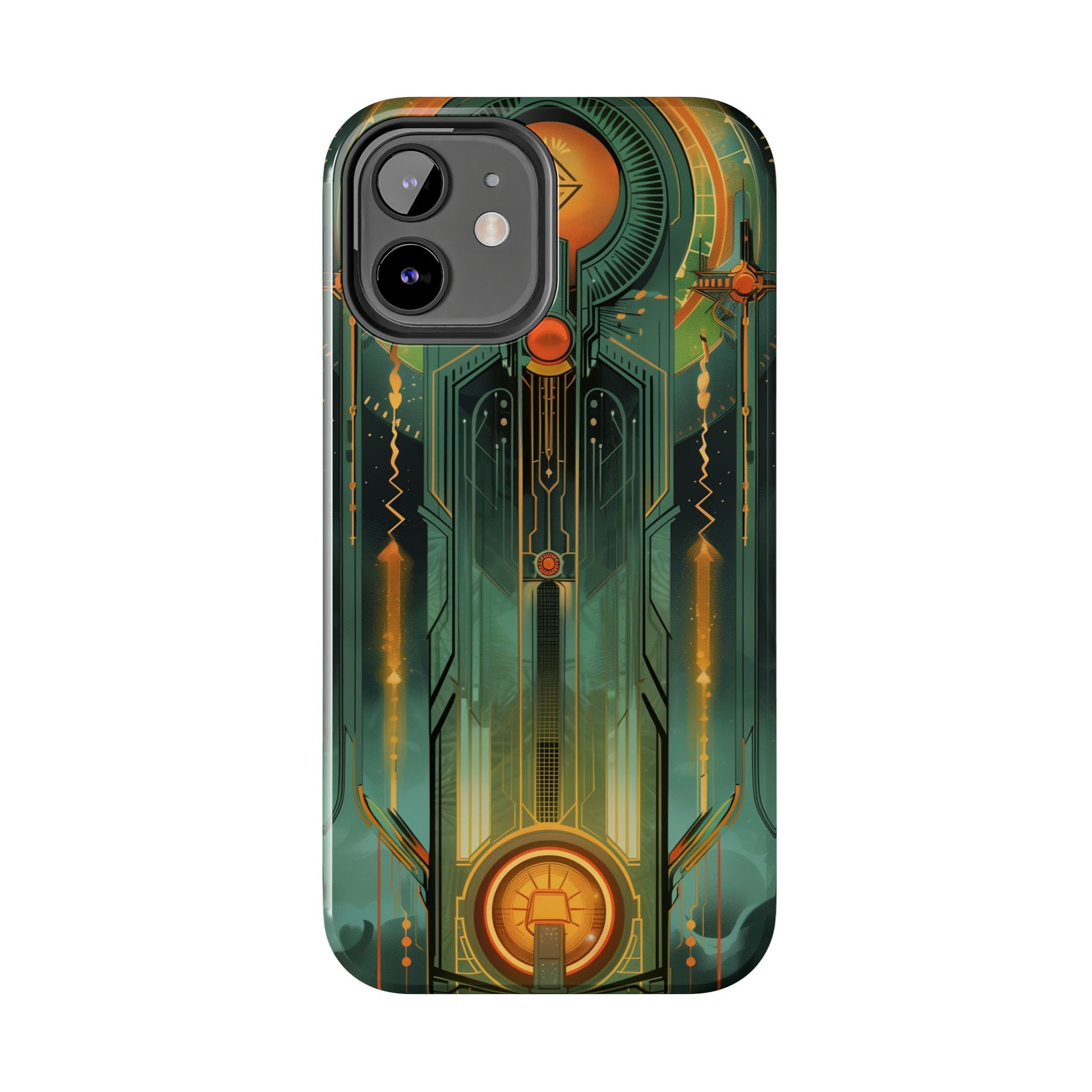 Art Deco Phone Case, Architecture Phone Case, Durable iPhone Case, Gift for Architect, iPhone 14 Case, Art Deco Building Phone Case