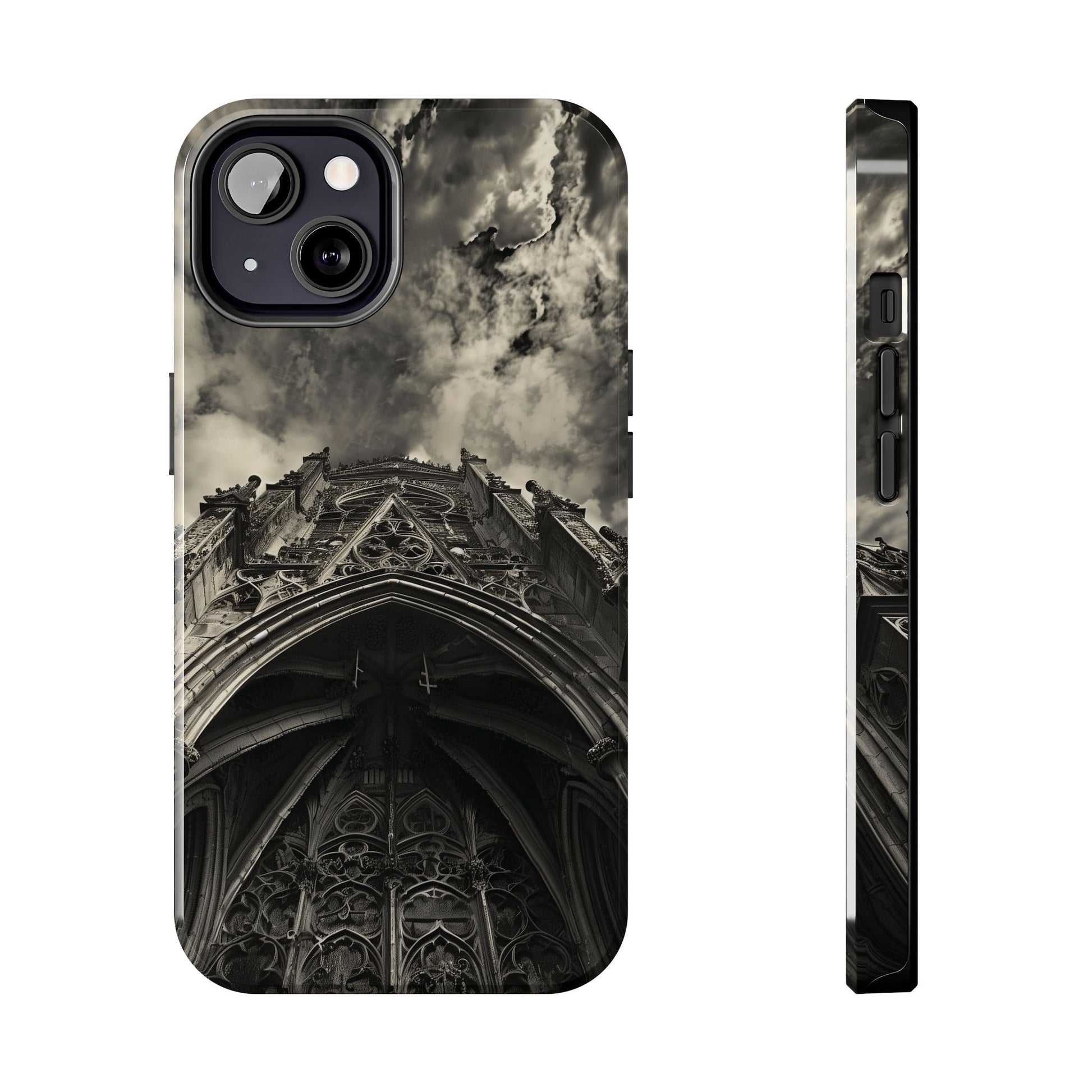 Gothic Art Phone Case Dark Academia, Cathedral Phone Case, Halloween Spooky Season, Gothic Architecture, Gargoyle Phone iPhone 15 Pro Max