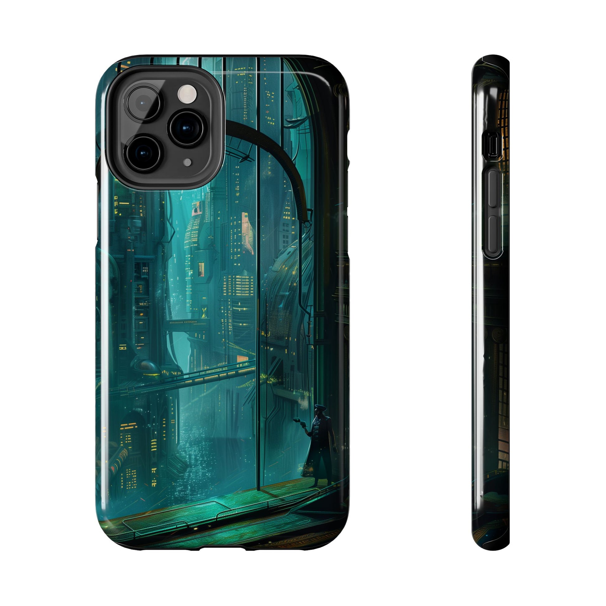 BioShock Inspired Phone Case - Underwater Art Deco City - Gaming Phone Cover - Unique Video Game Accessory