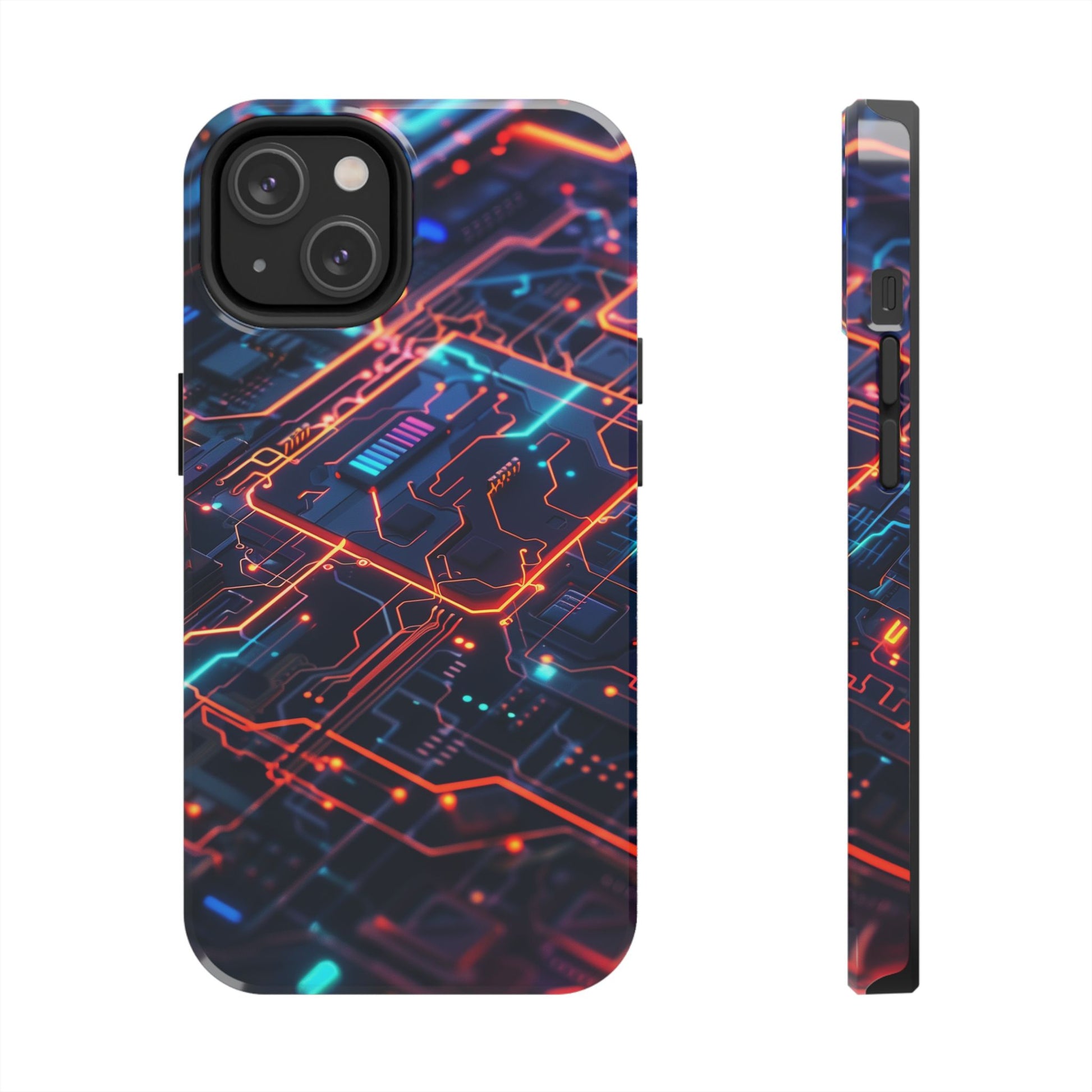 Circuit Board Phone Case, Futuristic Circuit Phone Case, High-Tech Gift, Custom Sci-Fi Phone Case, iphone 15 pro max