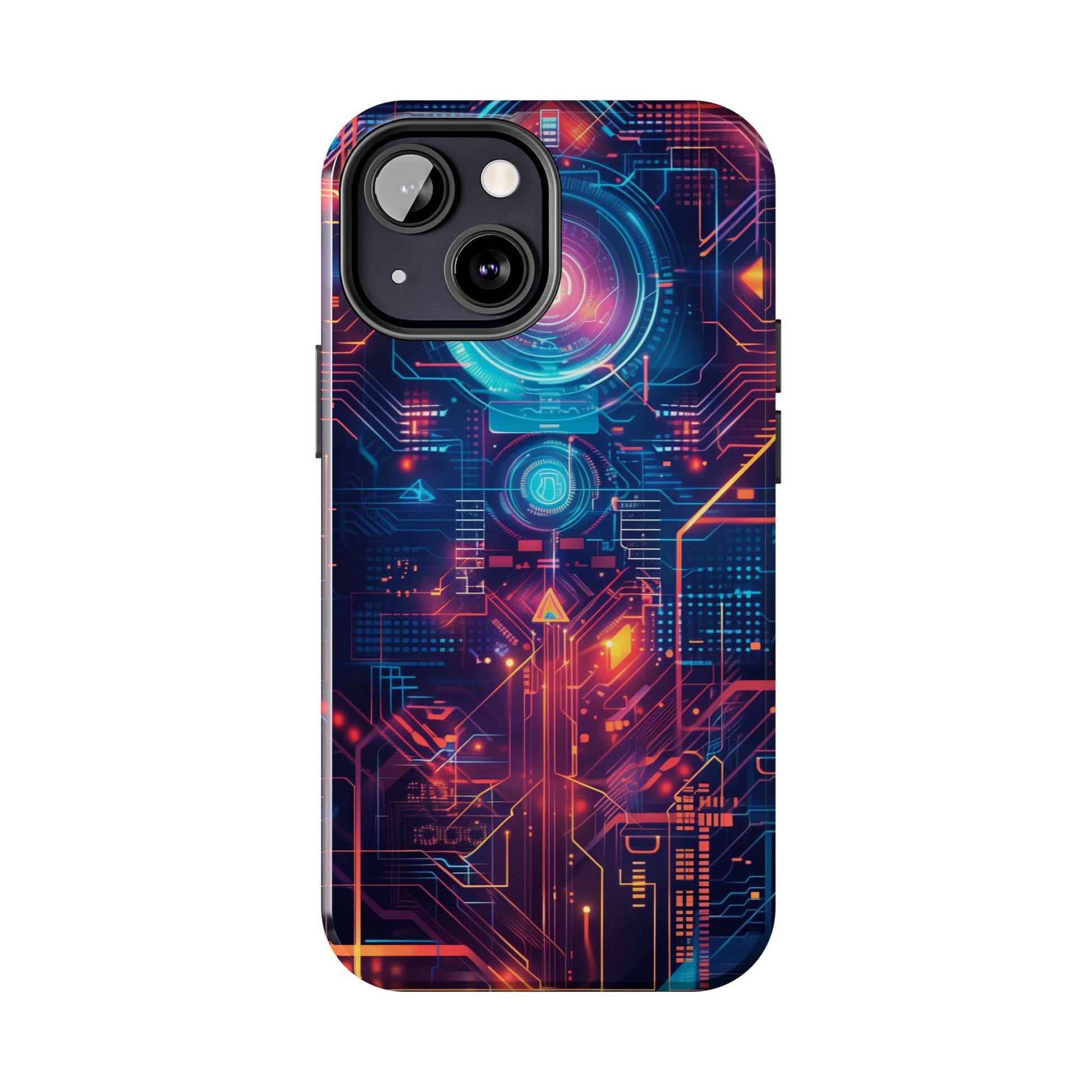 Circuit Board Phone Case, Futuristic Circuit Phone Case, High-Tech Gift, Custom Sci-Fi Phone Case, iphone 15 pro max